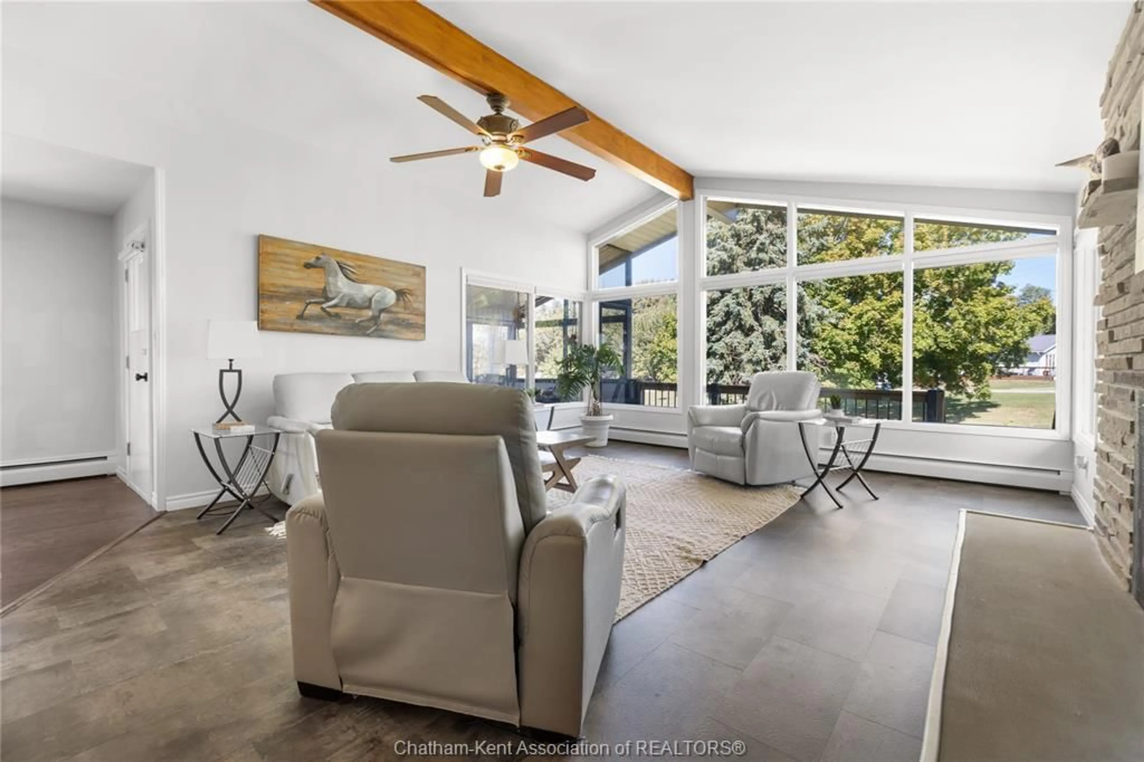 Living room with furniture, unknown for 19418 Charing Cross- Cedar Springs Rd, Blenheim Ontario N0P 1A0
