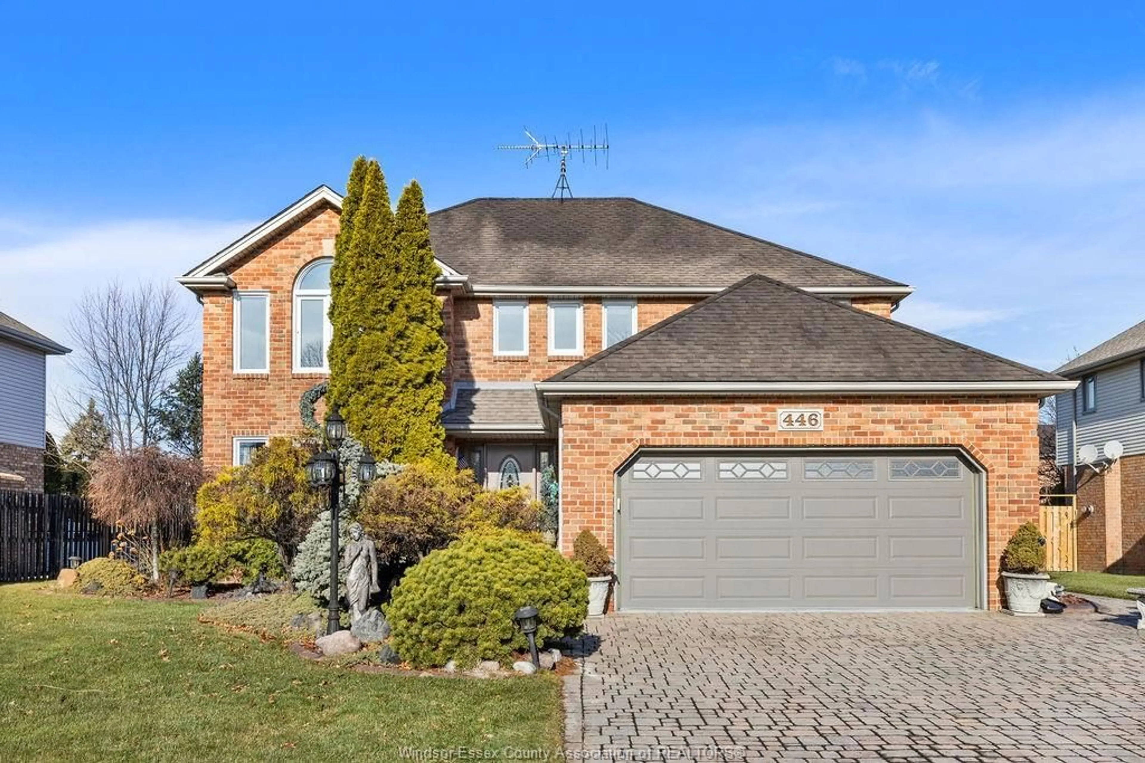 Home with brick exterior material, street for 446 CORBETT, Tecumseh Ontario N8N 4T4