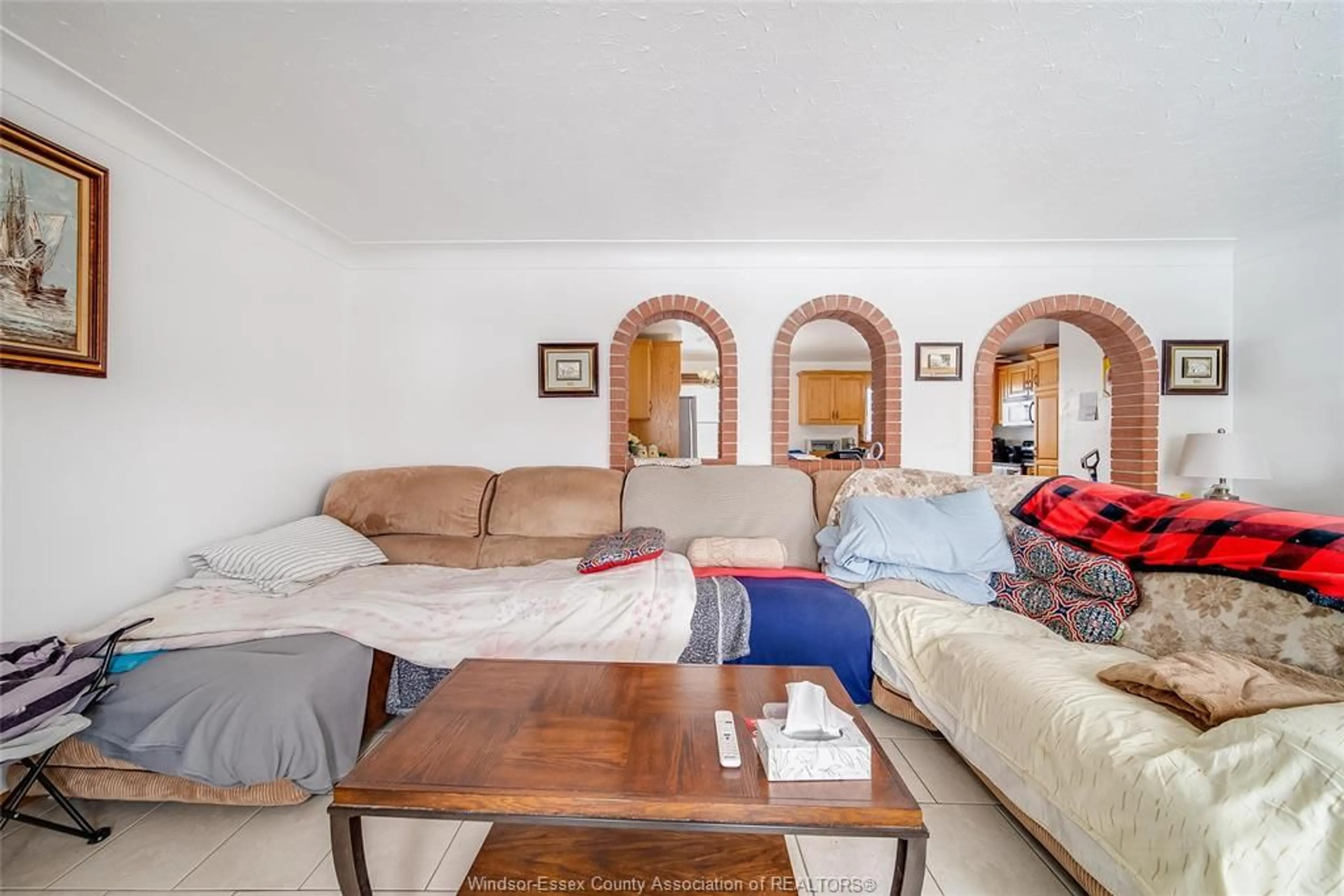 Living room with furniture, unknown for 12 BENNIE Ave, Leamington Ontario N84 4L3