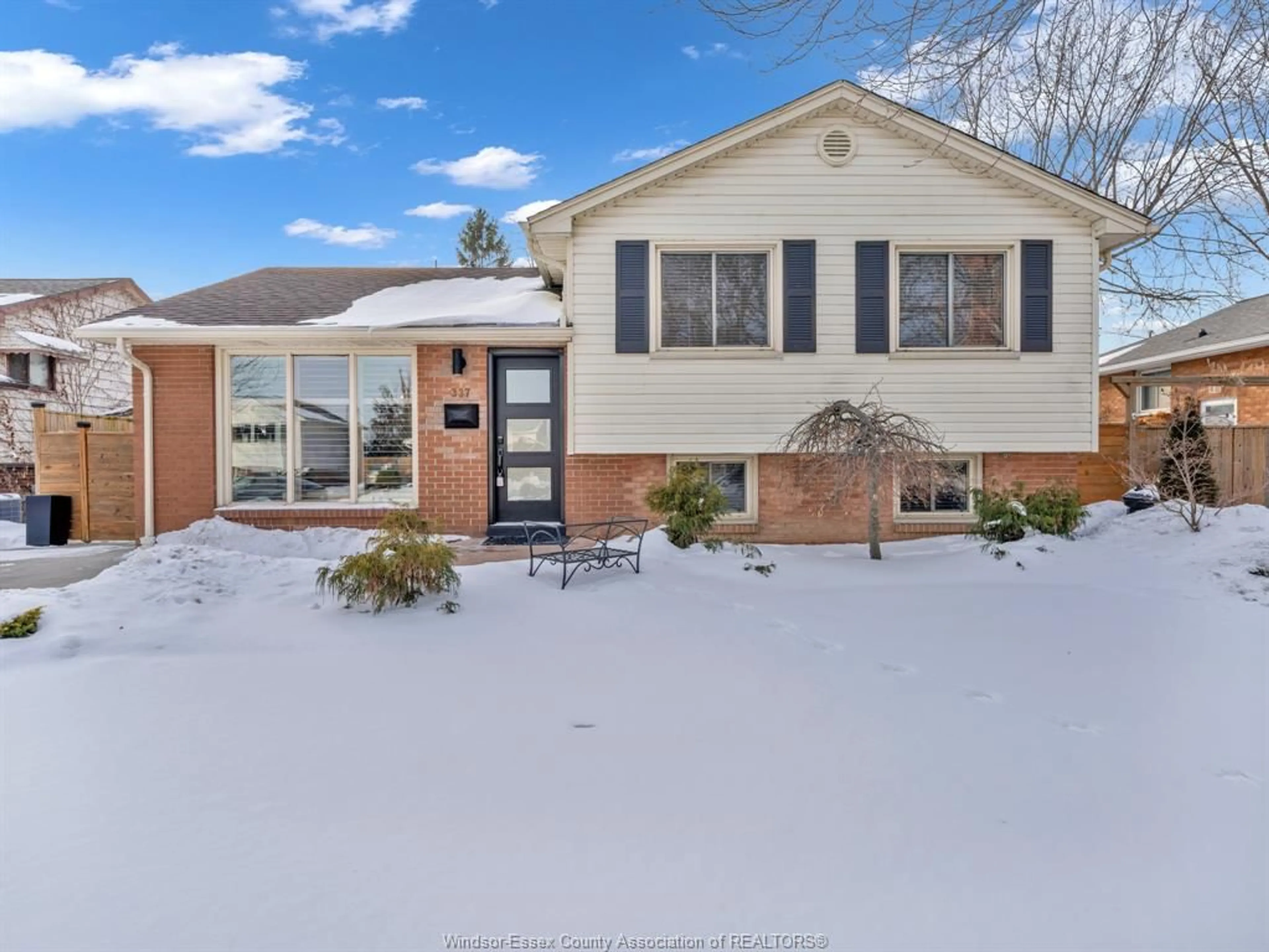 Home with brick exterior material, street for 337 CARLING Cres, Windsor Ontario N8S 3X7
