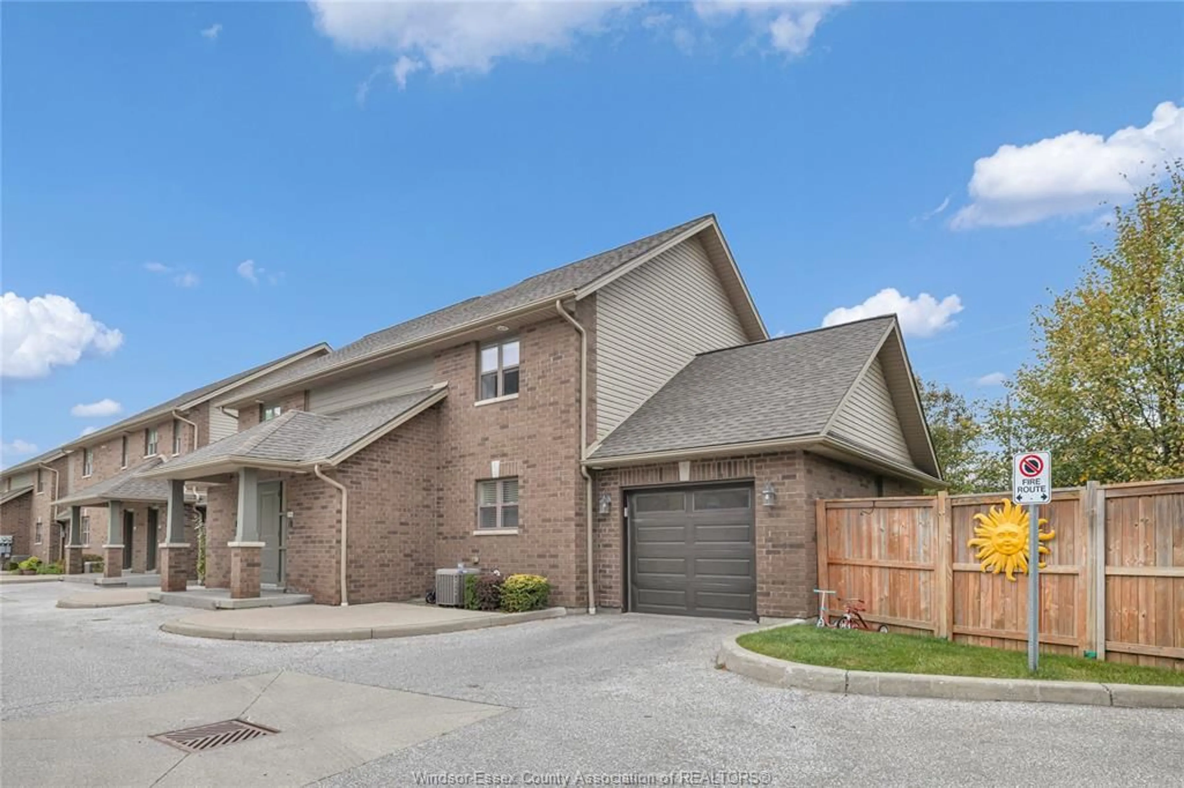 Home with brick exterior material, street for 8475 WYANDOTTE #116, Windsor Ontario N8S 0A5
