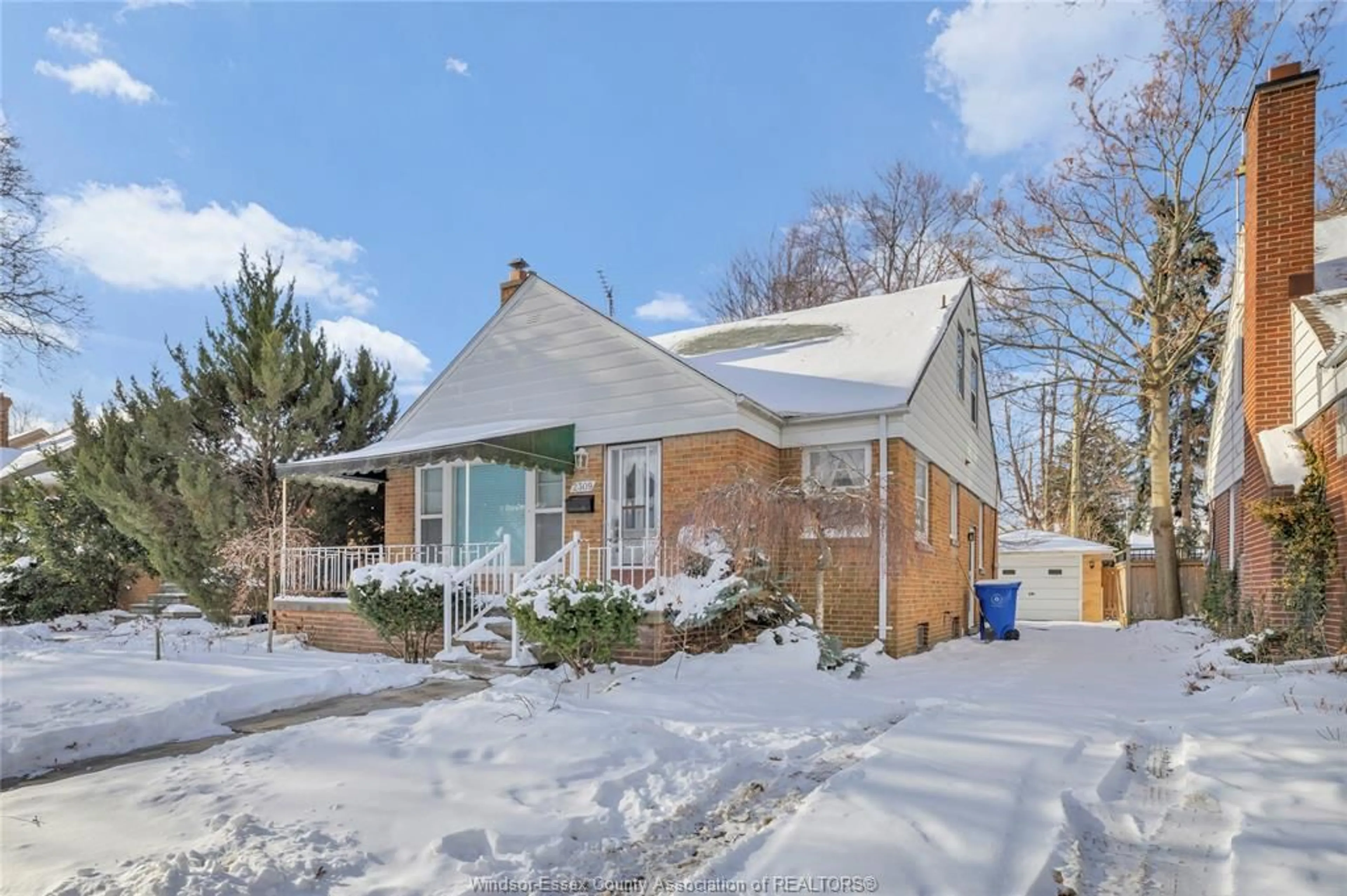 Home with brick exterior material, street for 2309 HALL Ave, Windsor Ontario N8W 2M1