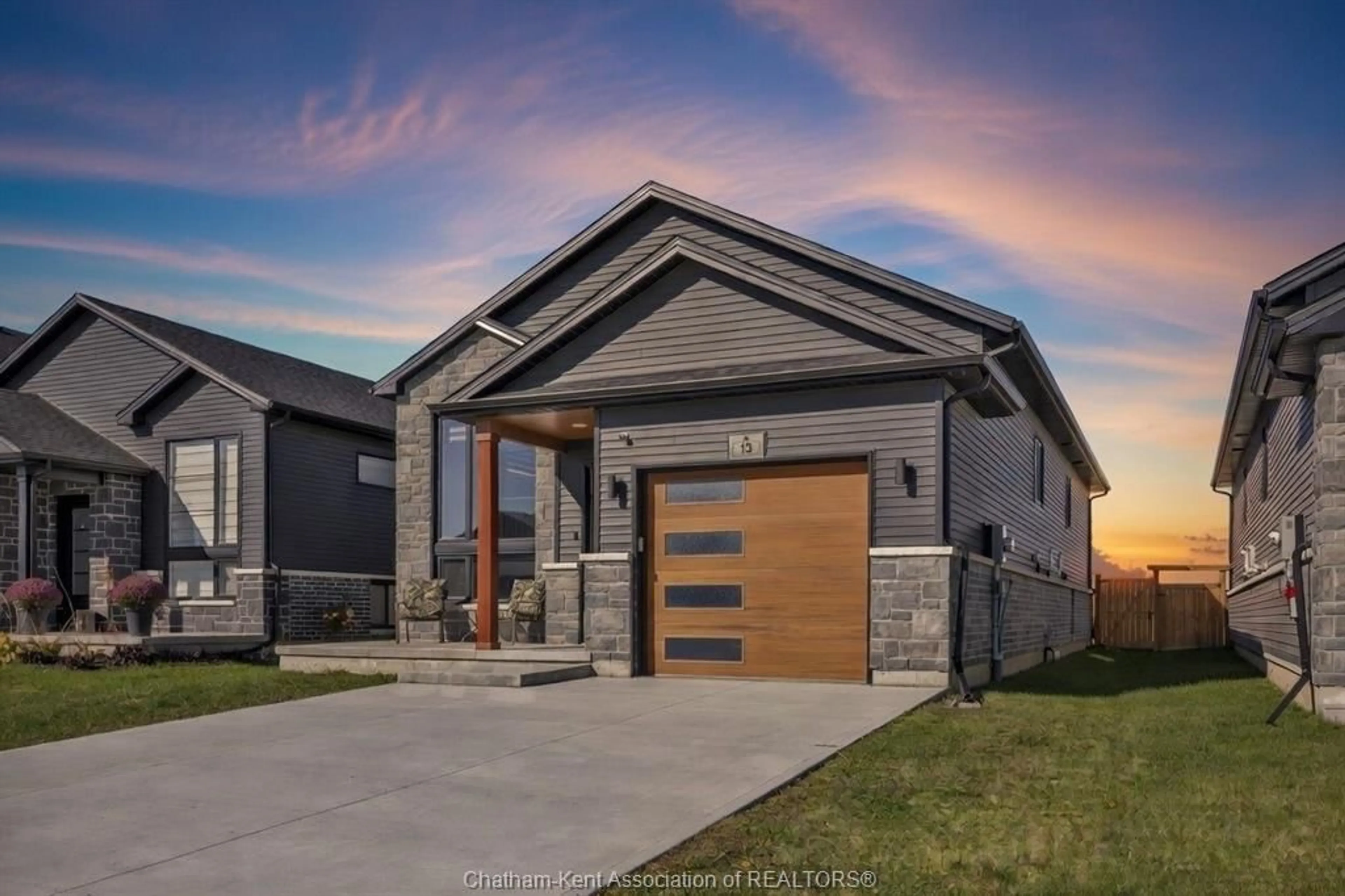 Home with brick exterior material, street for 13 BAFFIN Way, Chatham Ontario N7L 0G5