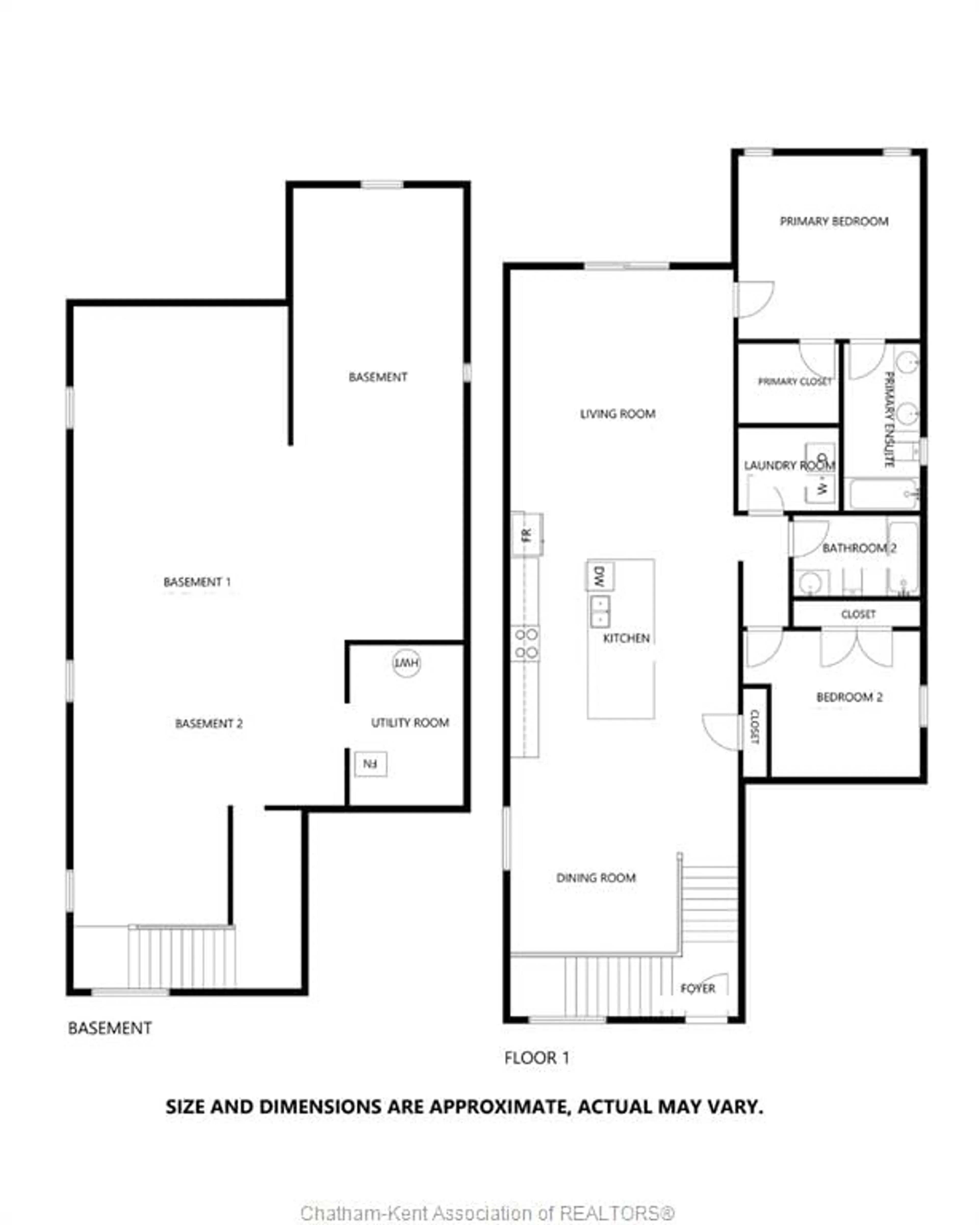 Floor plan for 13 BAFFIN Way, Chatham Ontario N7L 0G5
