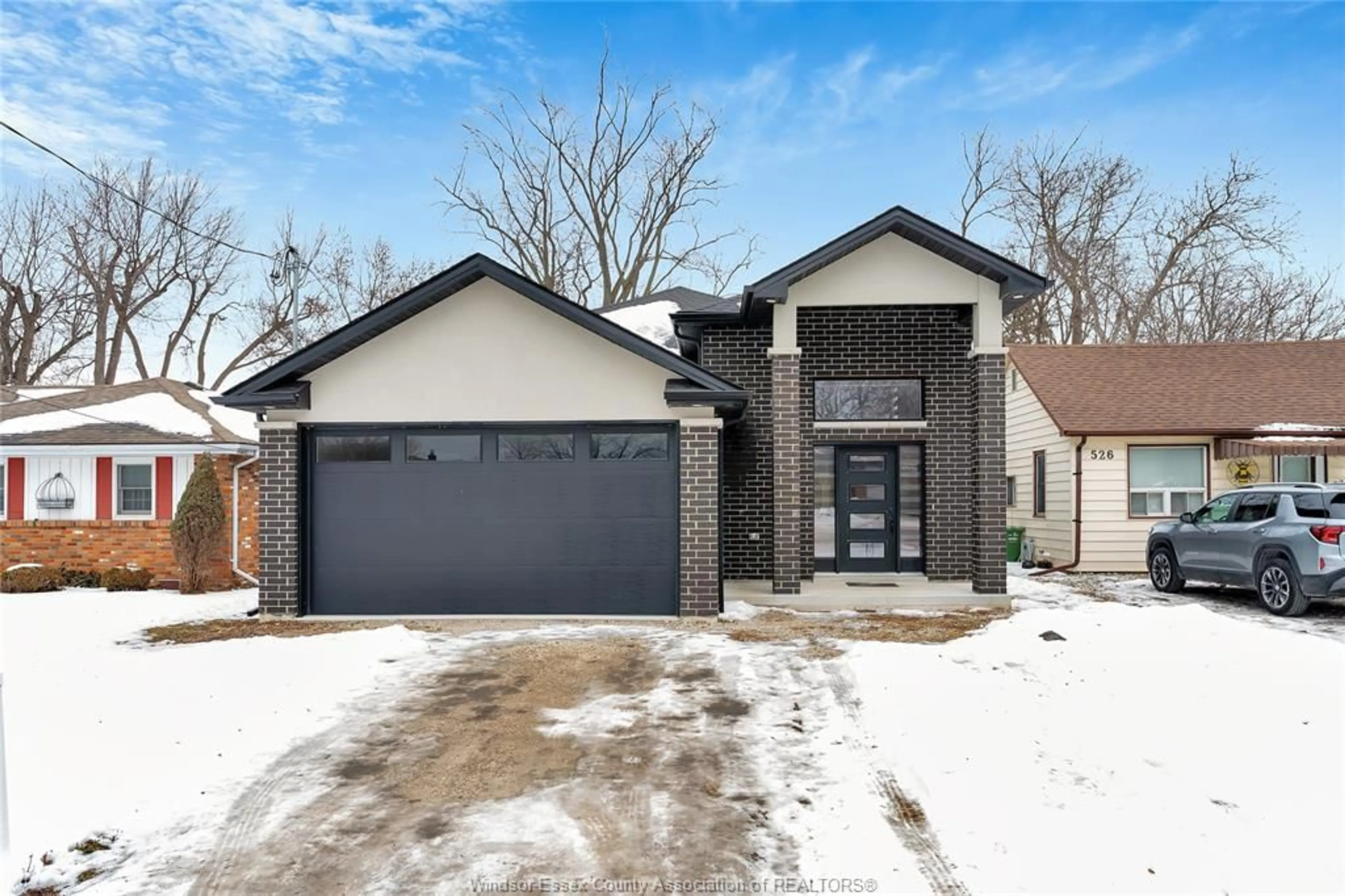 Home with brick exterior material, street for 522 LESPERANCE Rd, Tecumseh Ontario N8N 1W4