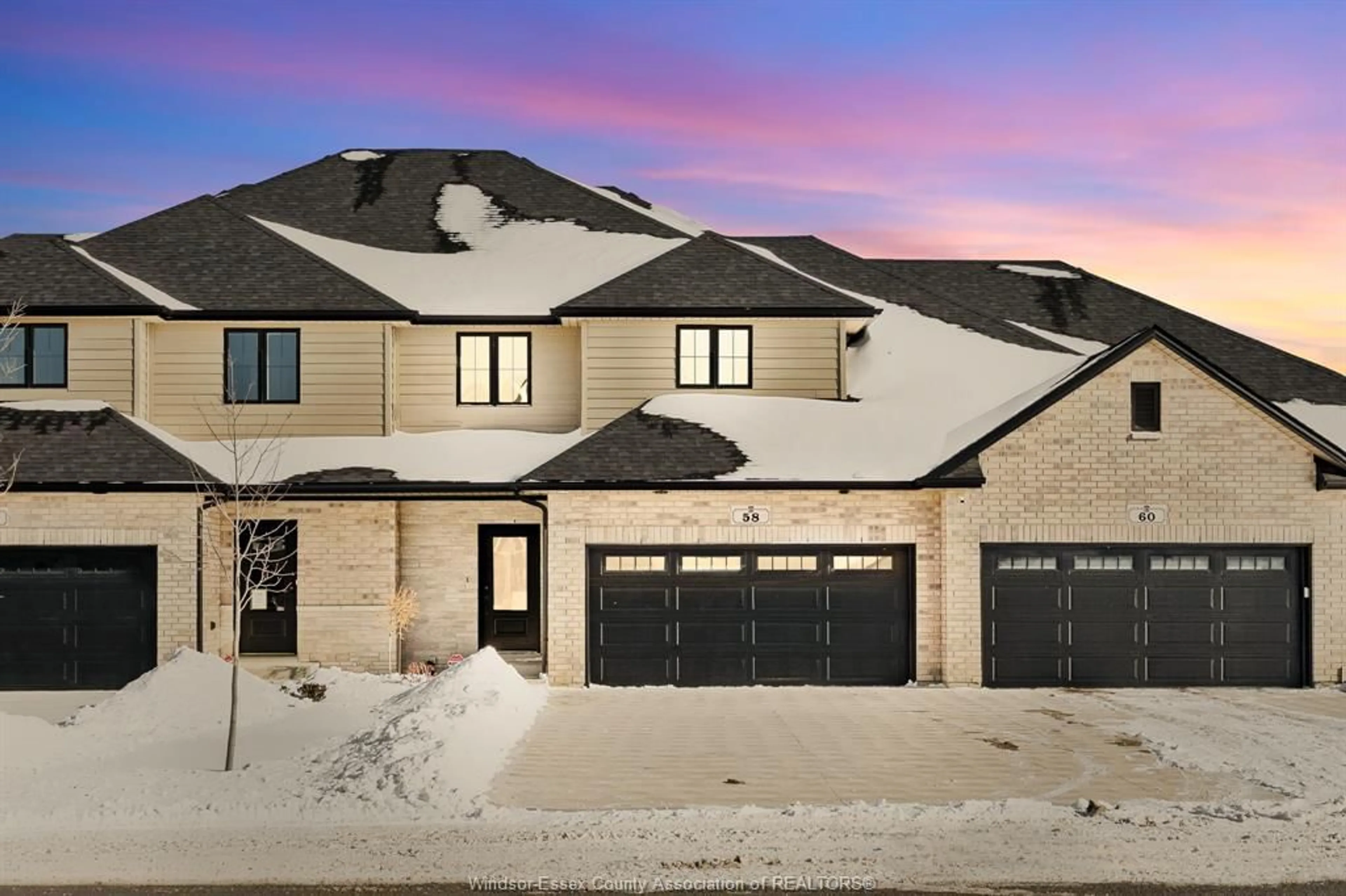 Home with brick exterior material, street for 58 Callams Bay Cres, Amherstburg Ontario N9V 0H1