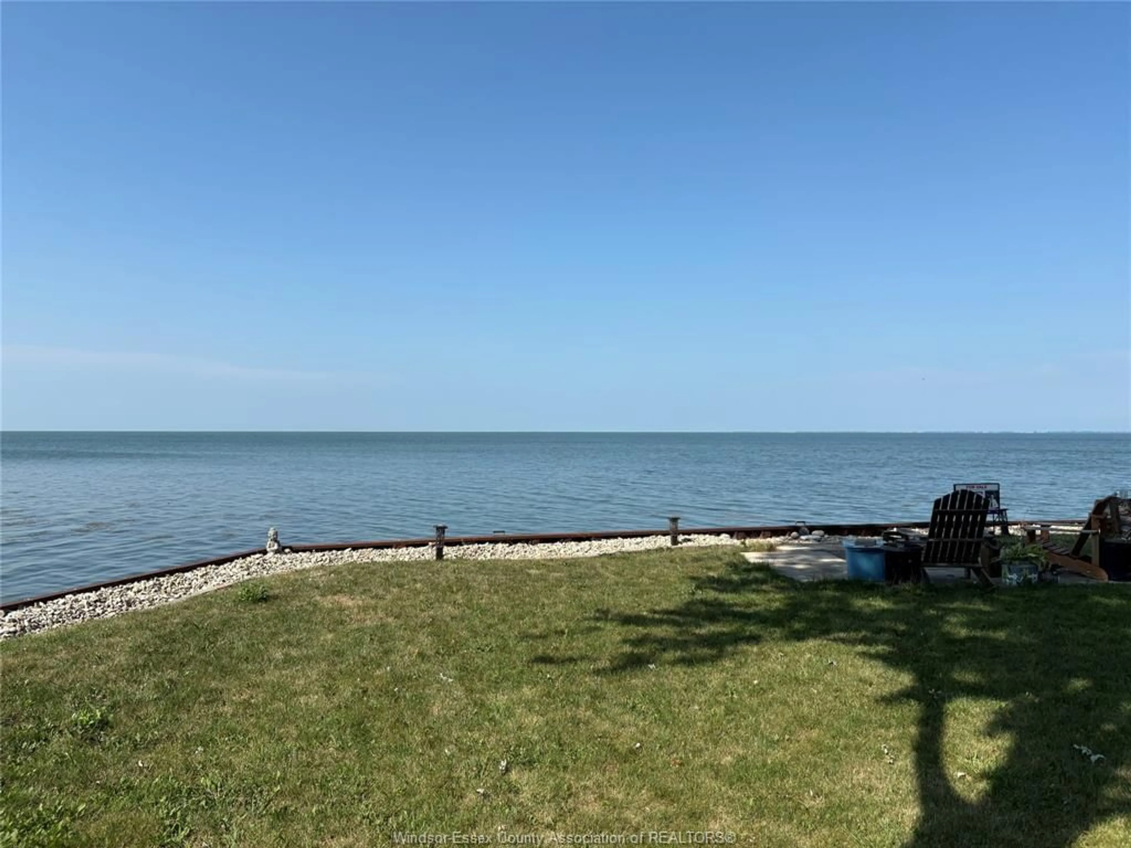 A pic from outside/outdoor area/front of a property/back of a property/a pic from drone, water/lake/river/ocean view for 7654 ST. CLAIR, Lakeshore Ontario N0R 1N0