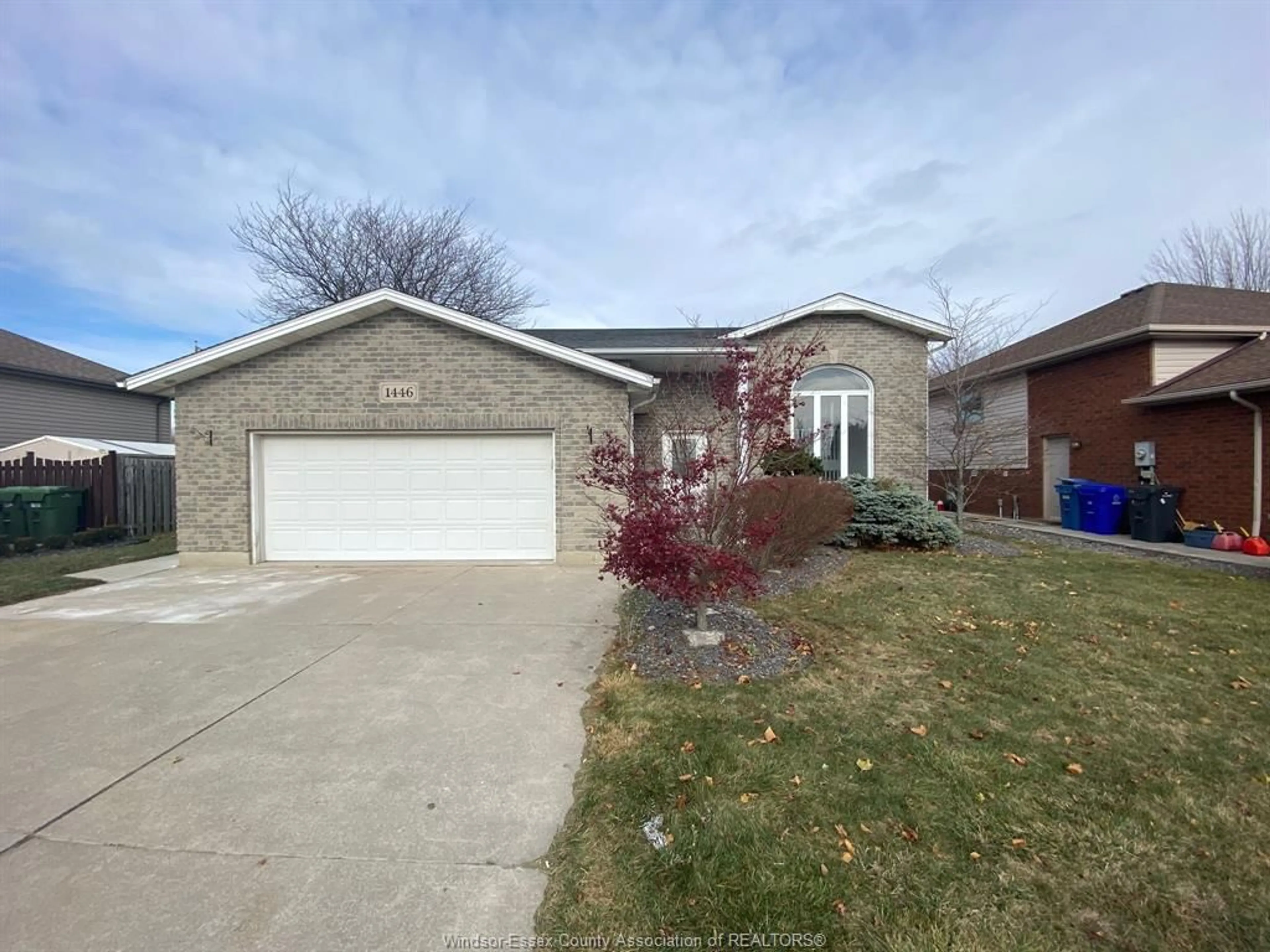 Home with brick exterior material, street for 1446 HERITAGE GARDEN Cres, Lakeshore Ontario N04 1A0