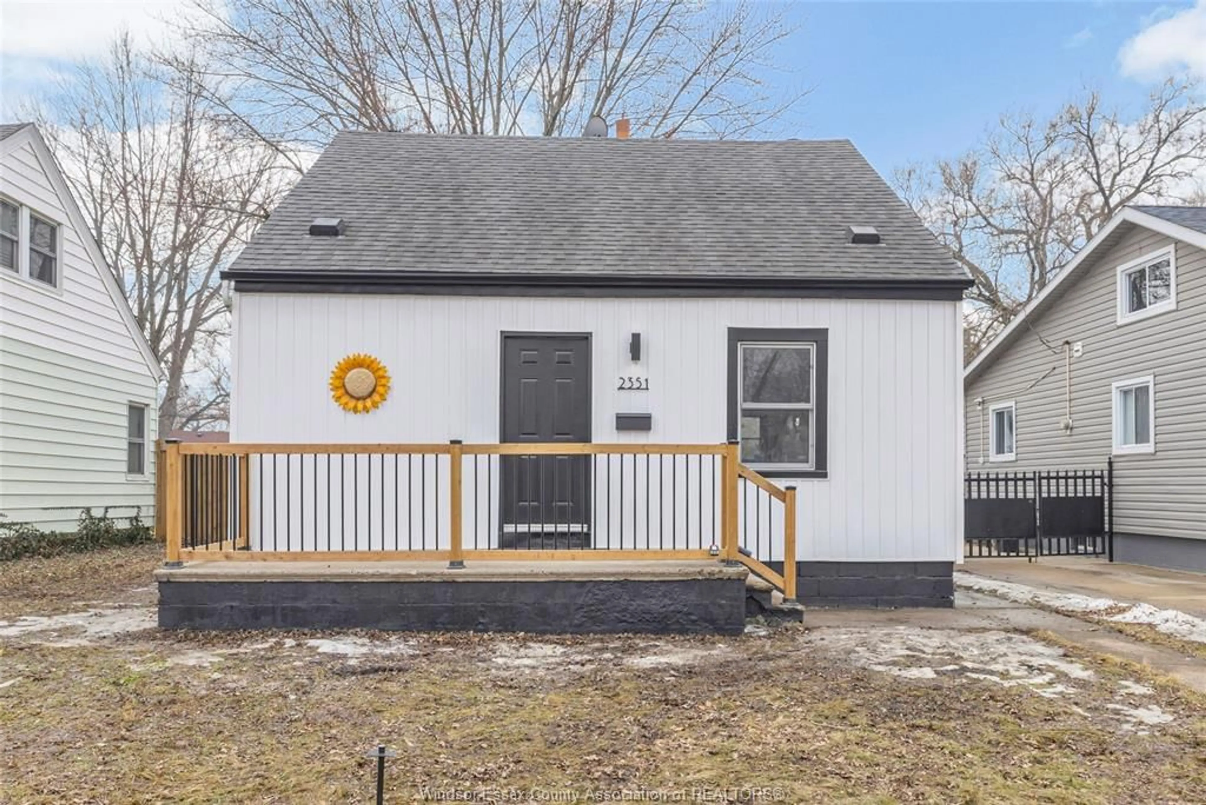 Home with vinyl exterior material, street for 2351 ELSMERE, Windsor Ontario N8W 2C5