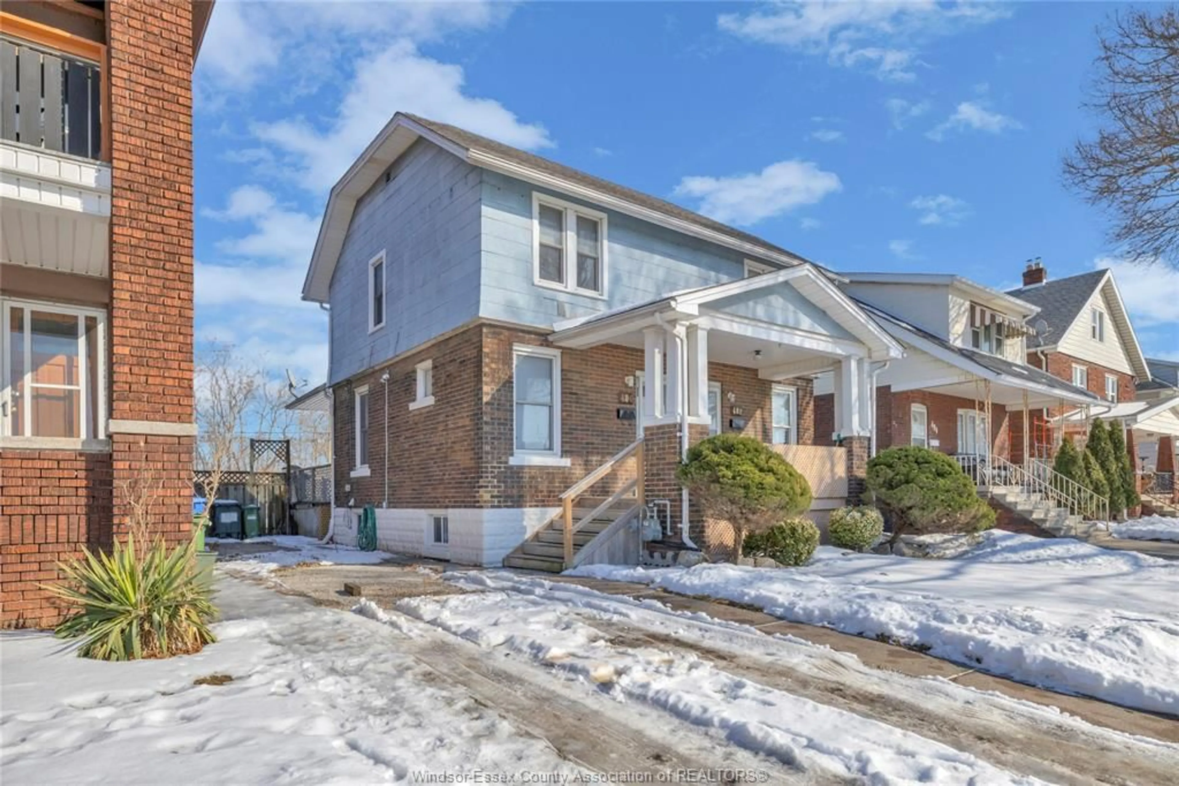 Home with brick exterior material, street for 486-488 CAMERON, Windsor Ontario N9B 1X7