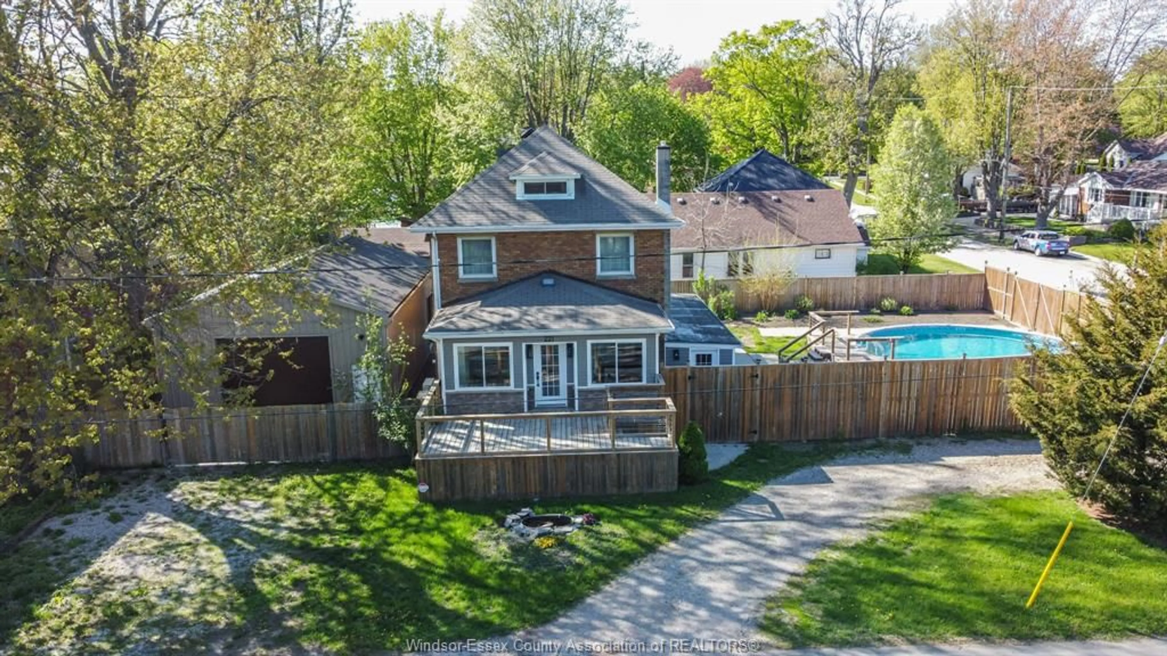 A pic from outside/outdoor area/front of a property/back of a property/a pic from drone, street for 221 JOHN St, Blenheim Ontario N0P 1A0