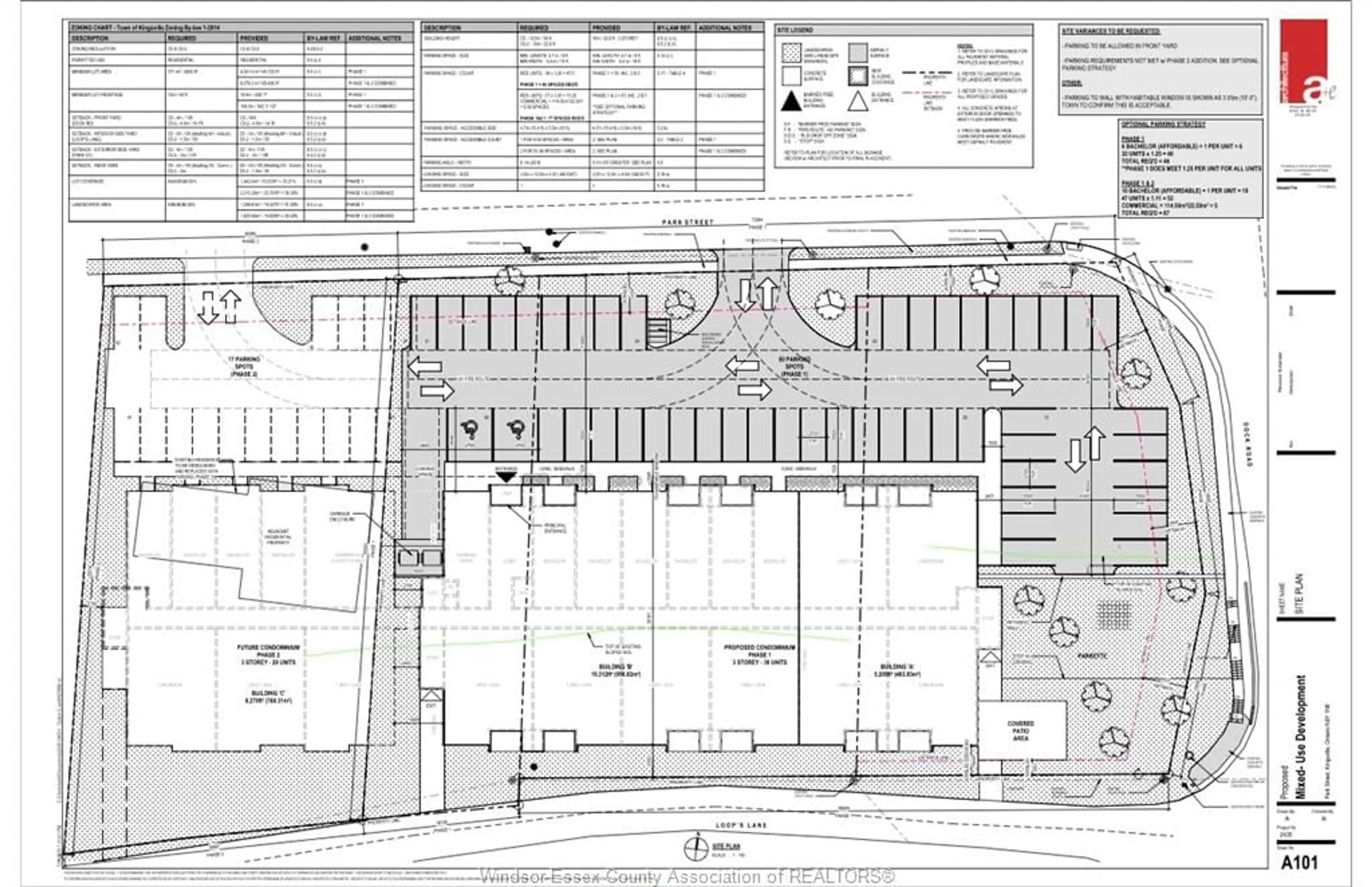 Floor plan for 141-155 PARK St, Kingsville Ontario N9Y 1N6