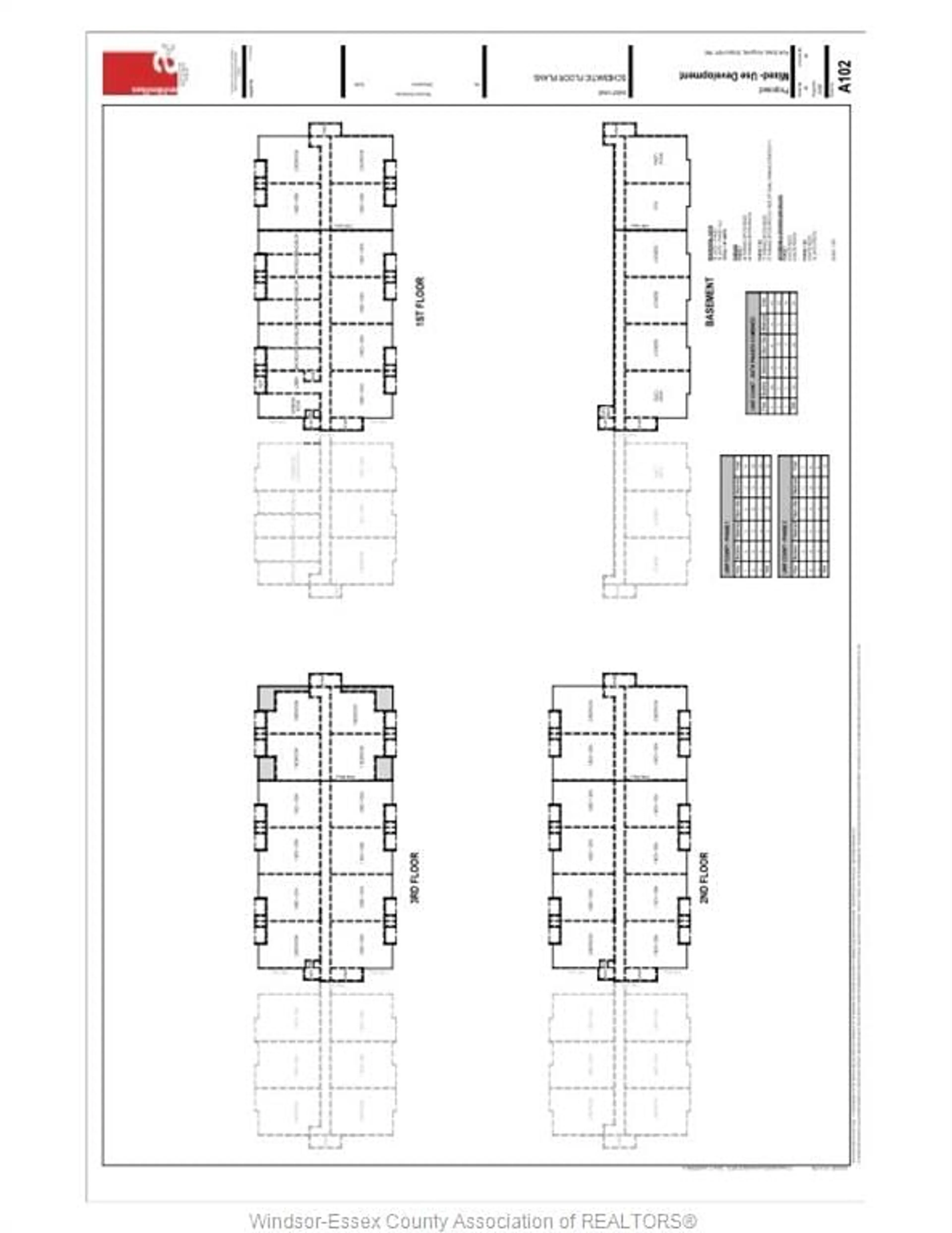 Floor plan for 141-155 PARK St, Kingsville Ontario N9Y 1N6