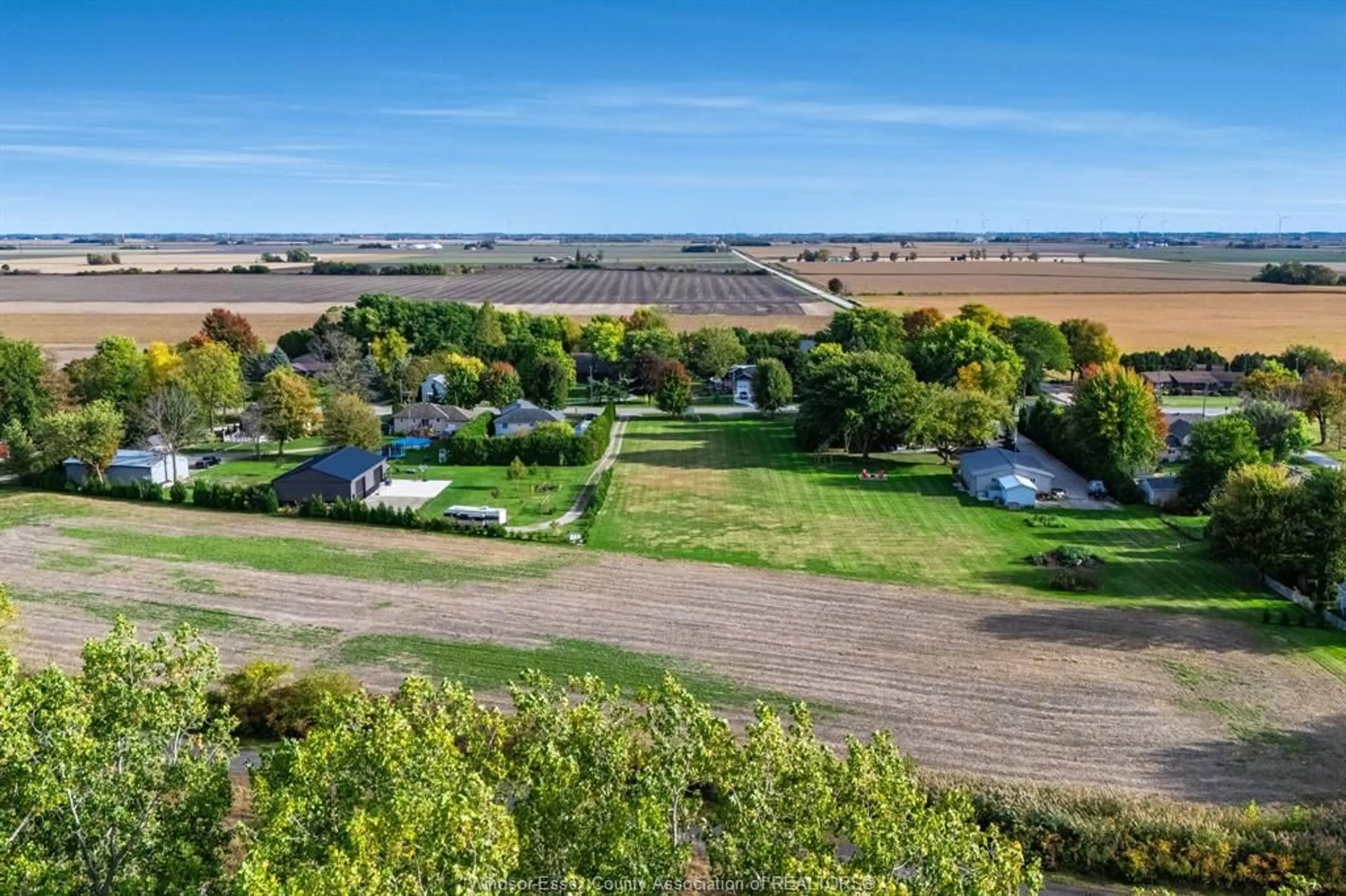 A pic from outside/outdoor area/front of a property/back of a property/a pic from drone, unknown for 4325 Tecumseh Line, Tilbury North Ontario N0P 2L0