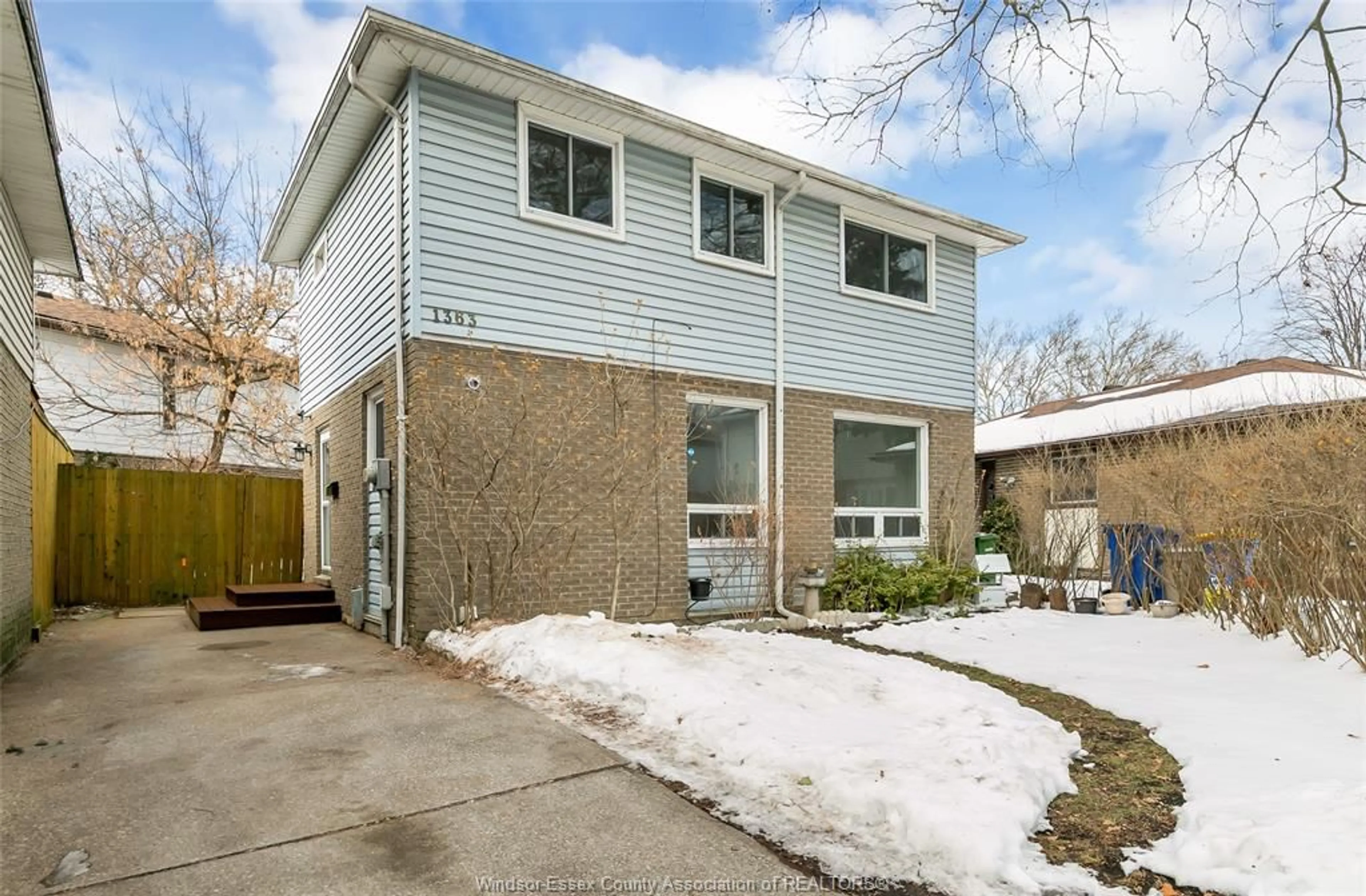 Home with brick exterior material, street for 1363 Denby Crt, Windsor Ontario N8S 4M4