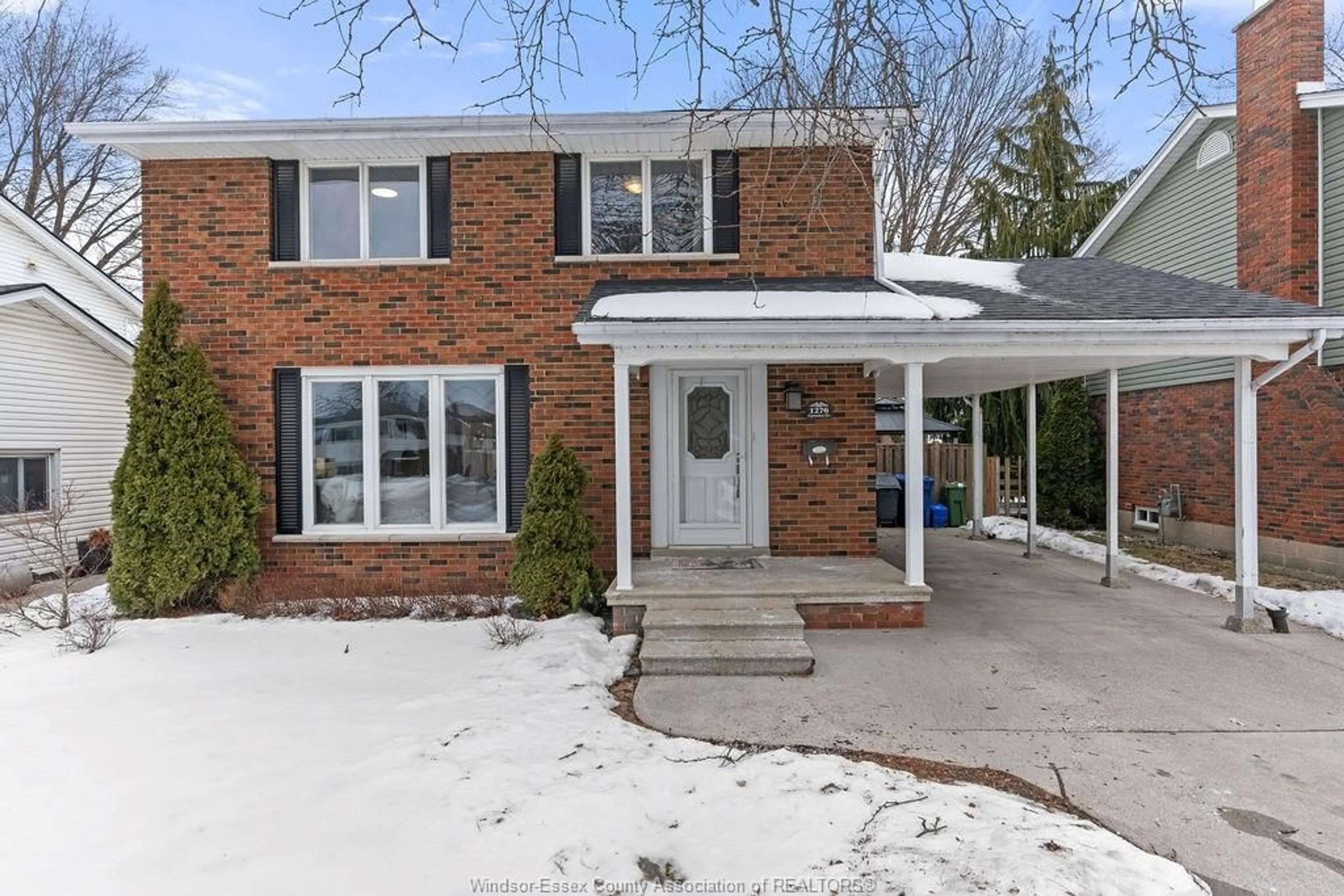 Home with brick exterior material, street for 1276 COVENTRY, Windsor Ontario N8S 2W9