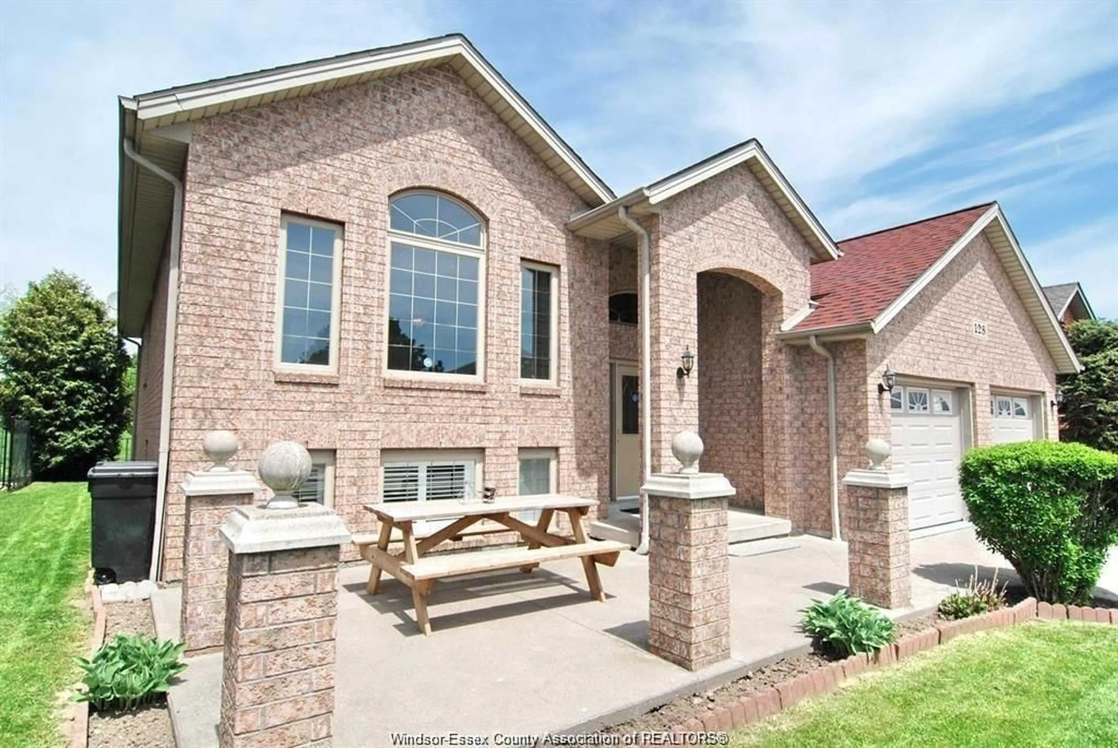 Home with brick exterior material, unknown for 128 MARINA GROVE, Lakeshore Ontario N9K 1C9