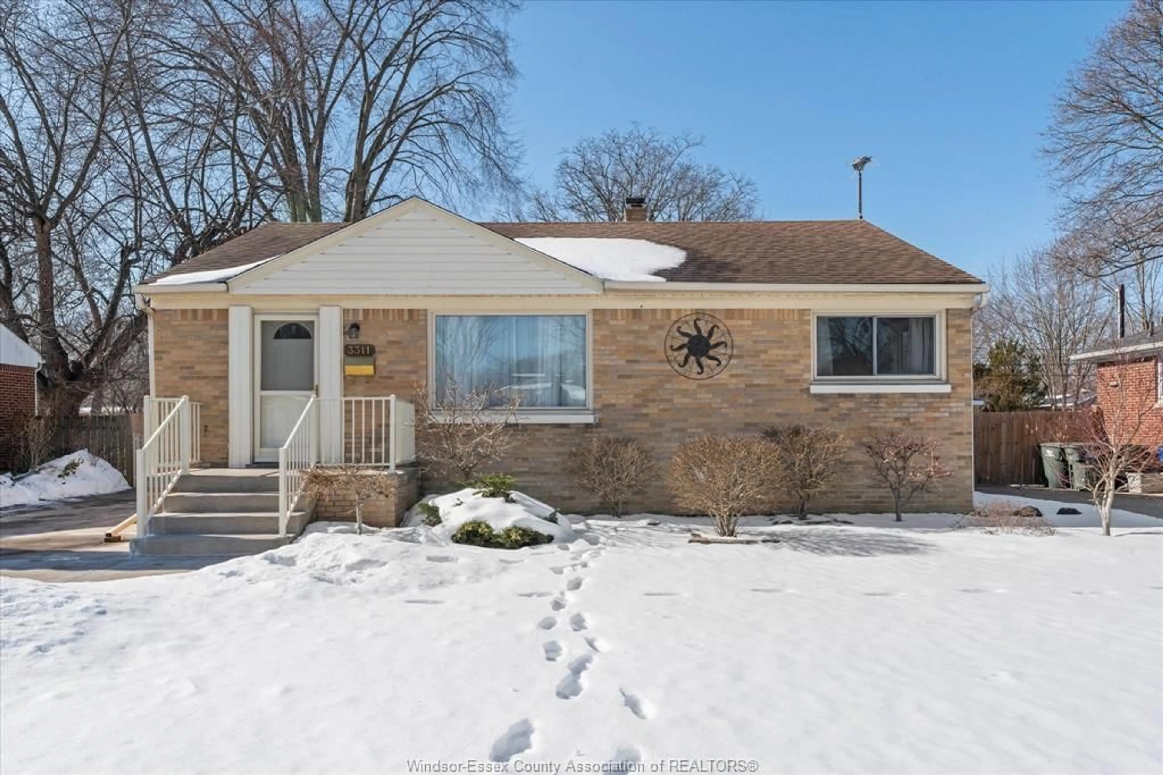 Home with brick exterior material, street for 3311 DOMINION, Windsor Ontario N9E 2N6