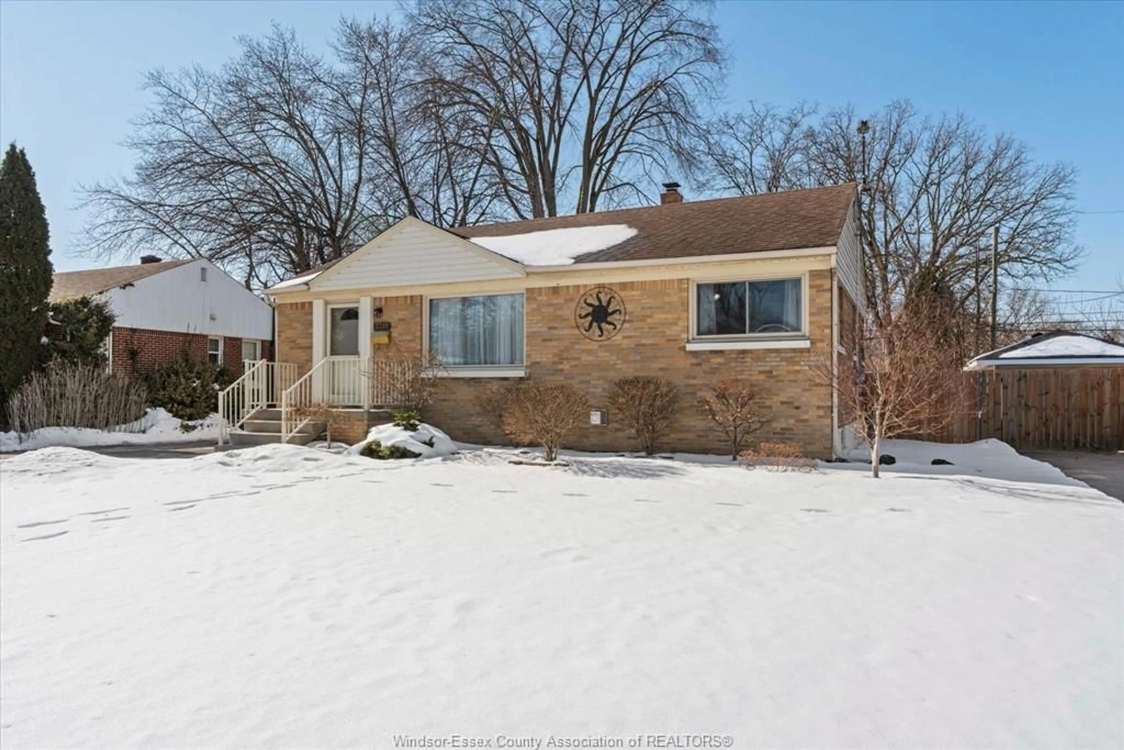 Home with brick exterior material, street for 3311 DOMINION, Windsor Ontario N9E 2N6