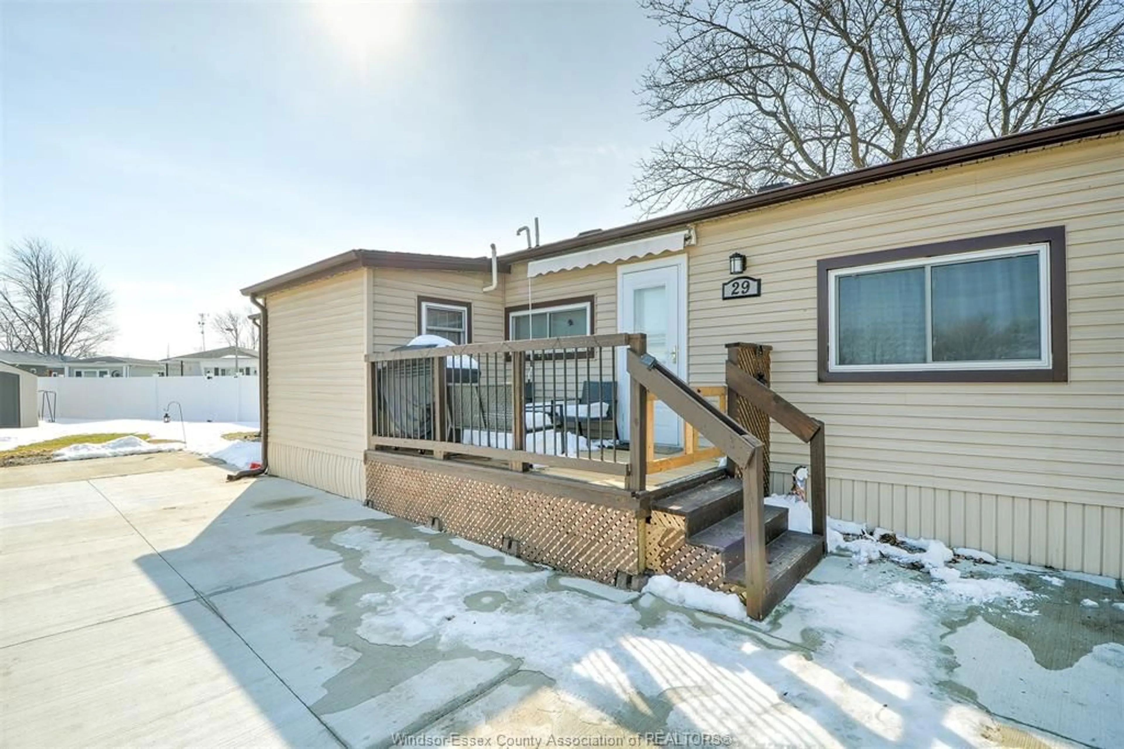 Patio, water/lake/river/ocean view for 29 PARKSIDE, McGregor Ontario N0R 1J0
