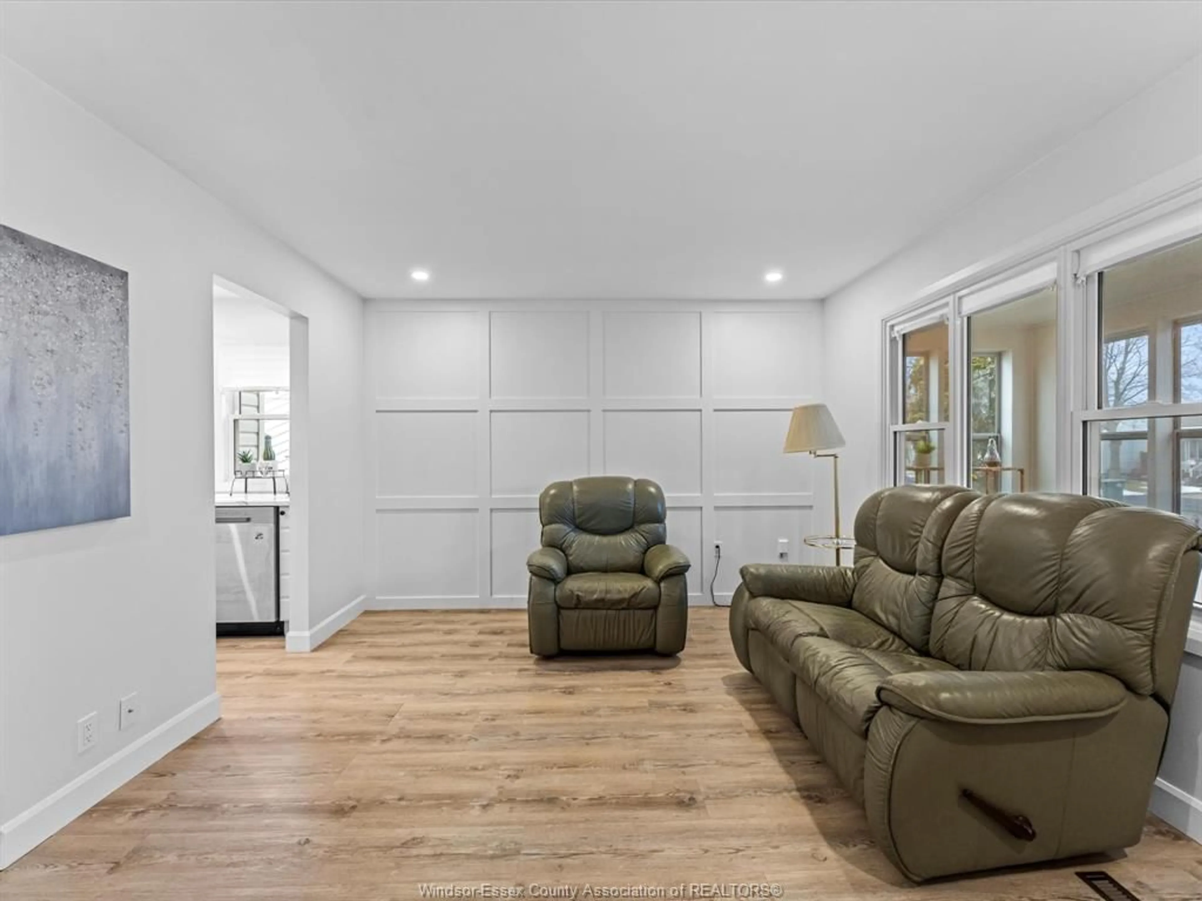 Living room with furniture, unknown for 3509 Mulford Crt, Windsor Ontario N9C 1W8