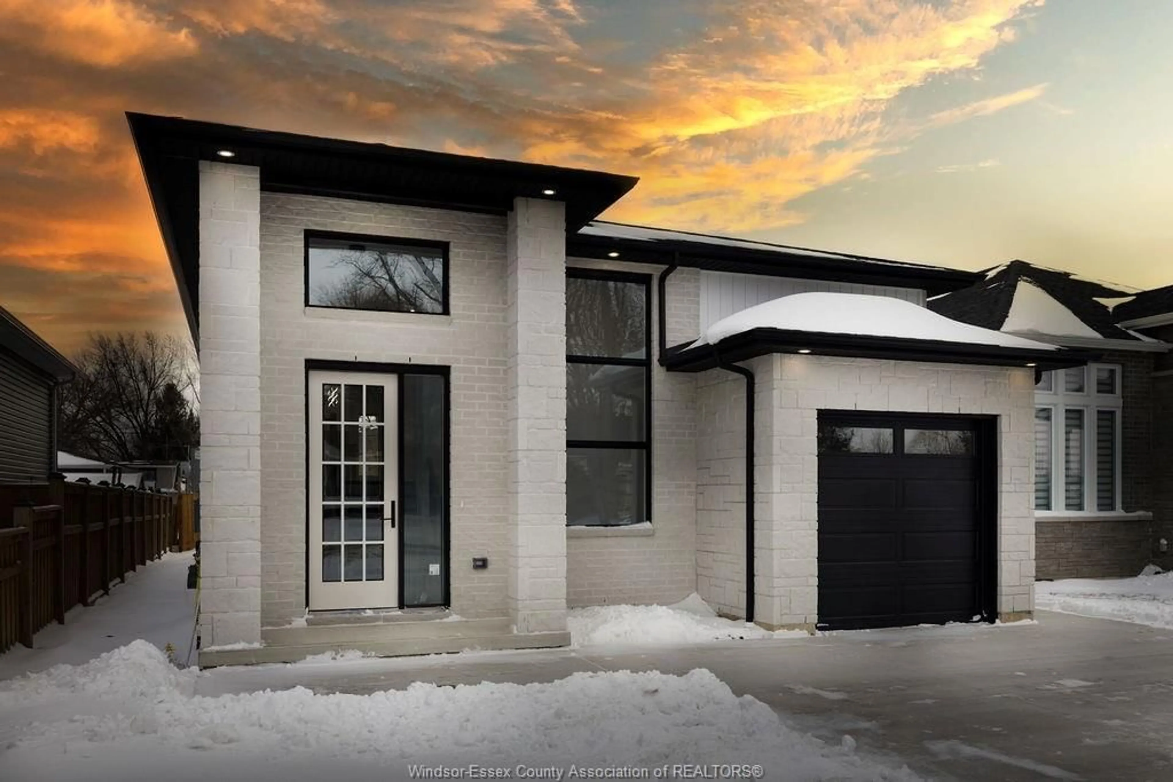 Home with brick exterior material, street for 1063 MAPLE Ave, Kingsville Ontario N9Y 3T5