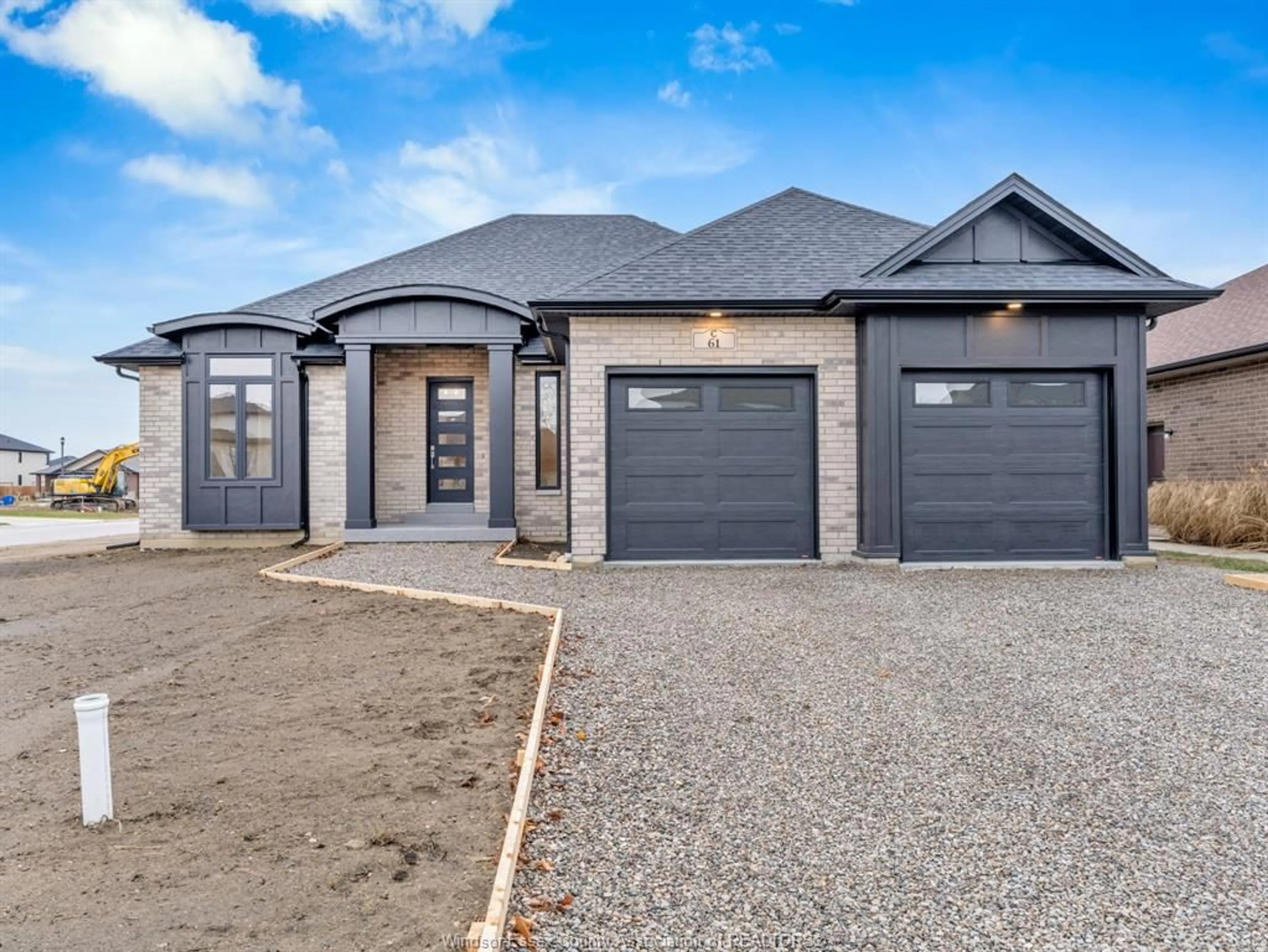 Home with brick exterior material, street for 61 HILTON Crt, Amherstburg Ontario N9V 4B6