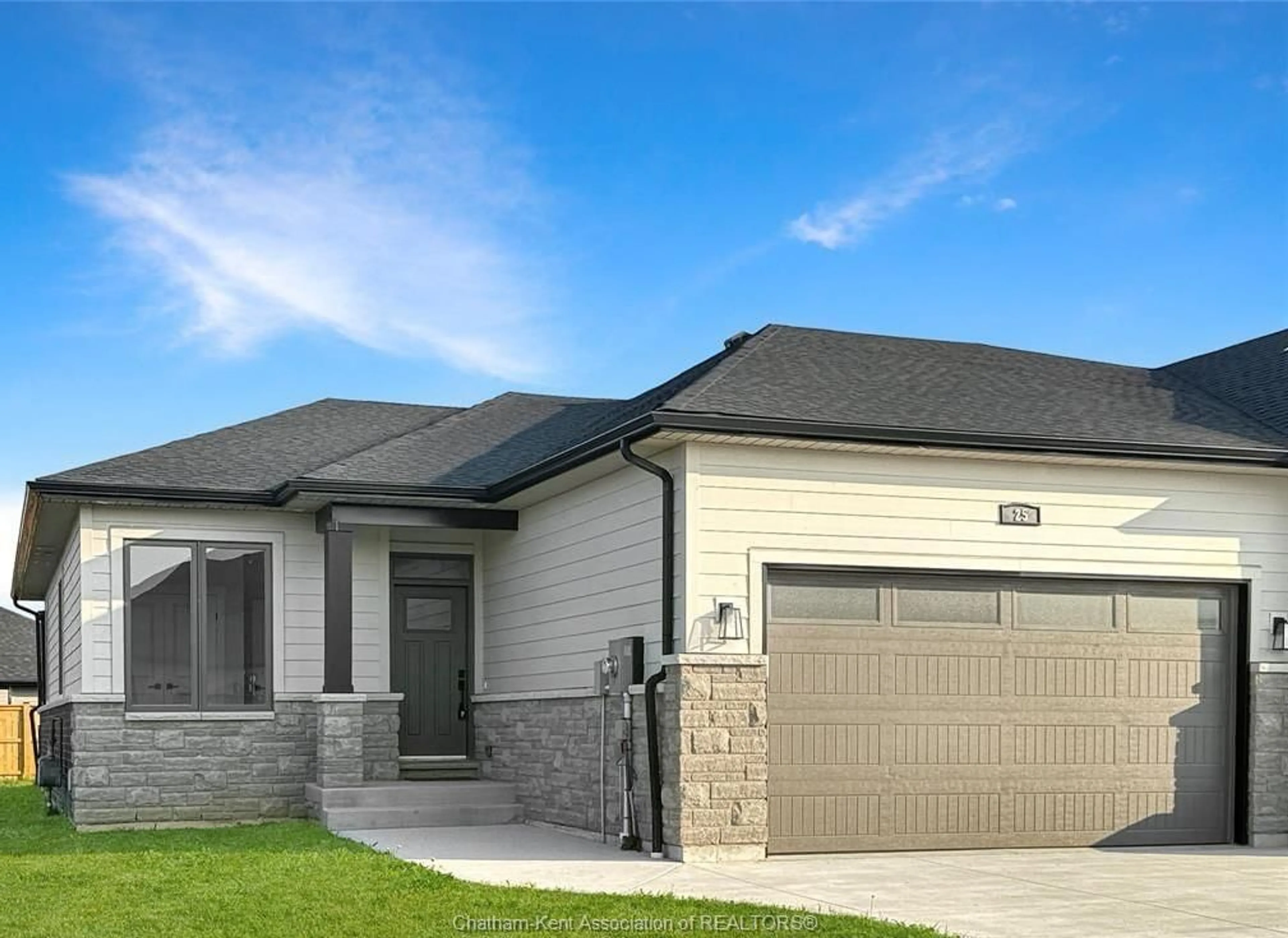 Home with brick exterior material, street for 25 Duskridge Rd, Chatham Ontario N7L 0G7