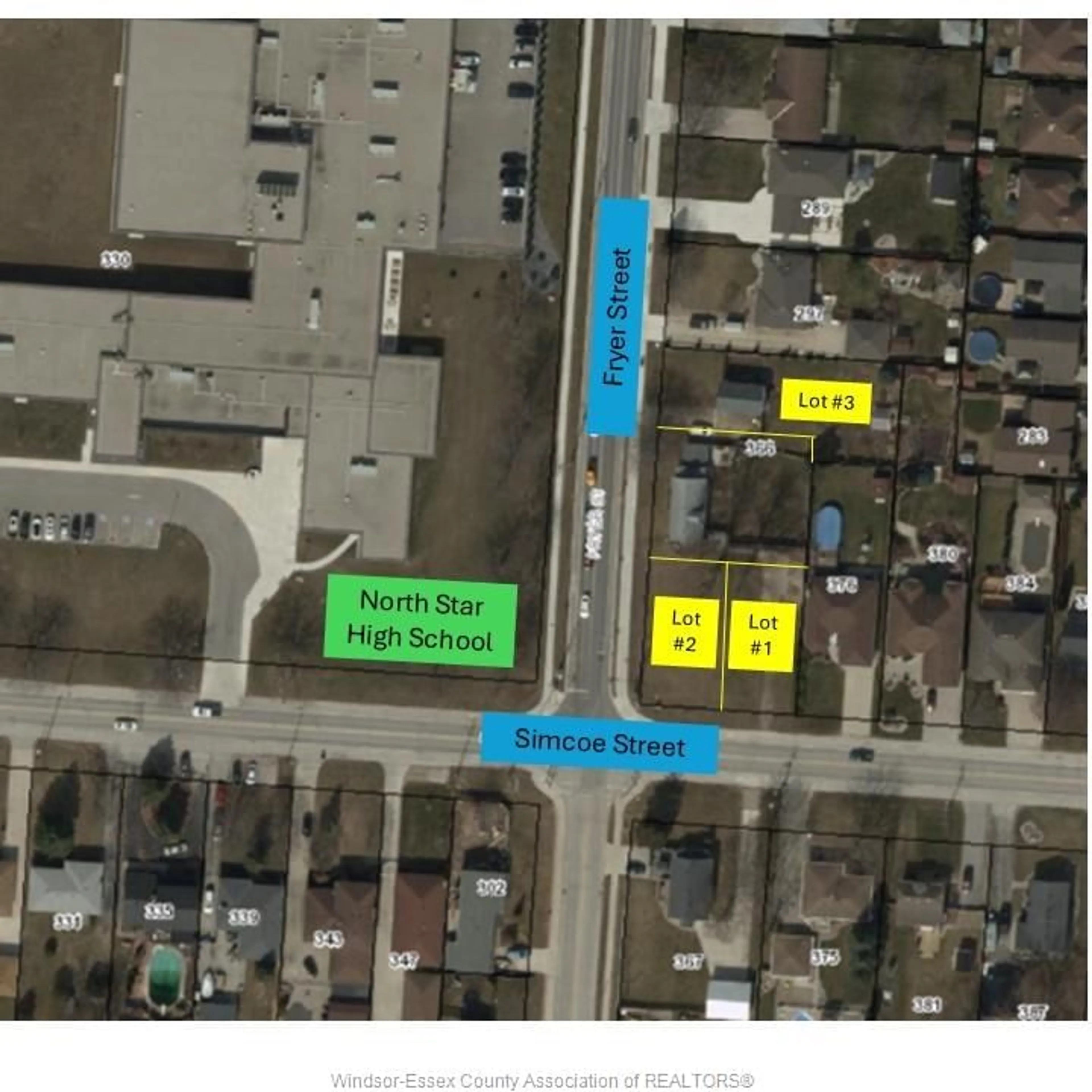 Picture of a map for PART 4 SIMCOE, Amherstburg Ontario N9V 1N3