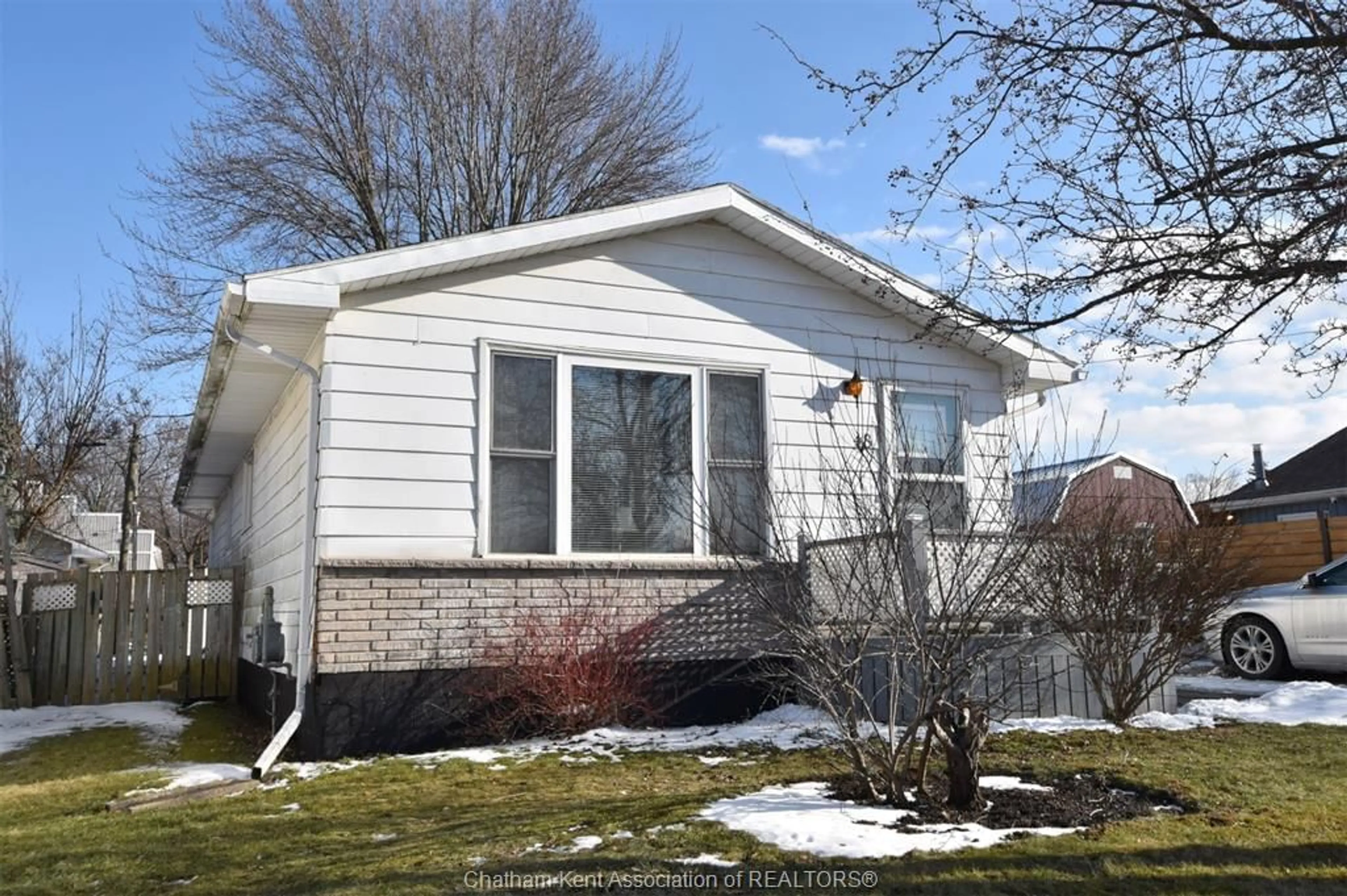 Home with vinyl exterior material, street for 48 Anger St, Blenheim Ontario N0P 1A0