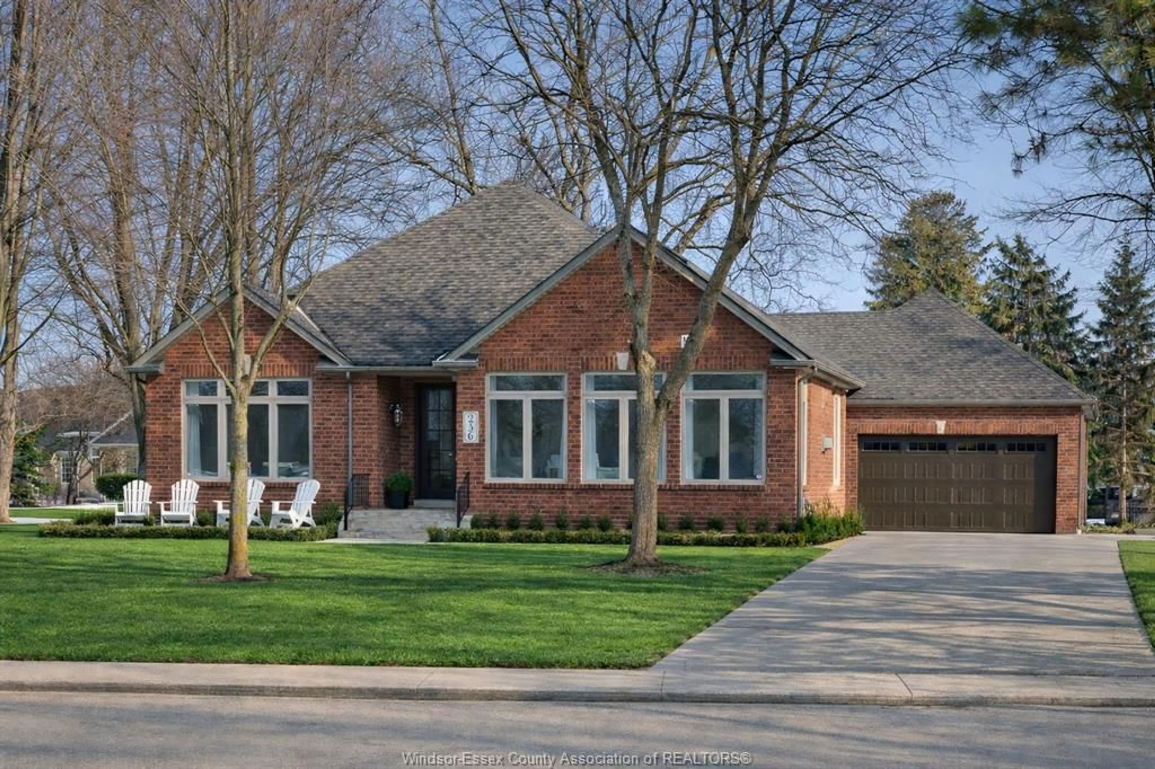 Home with brick exterior material, street for 256 PENTILLY Rd, Tecumseh Ontario N8N 2K9