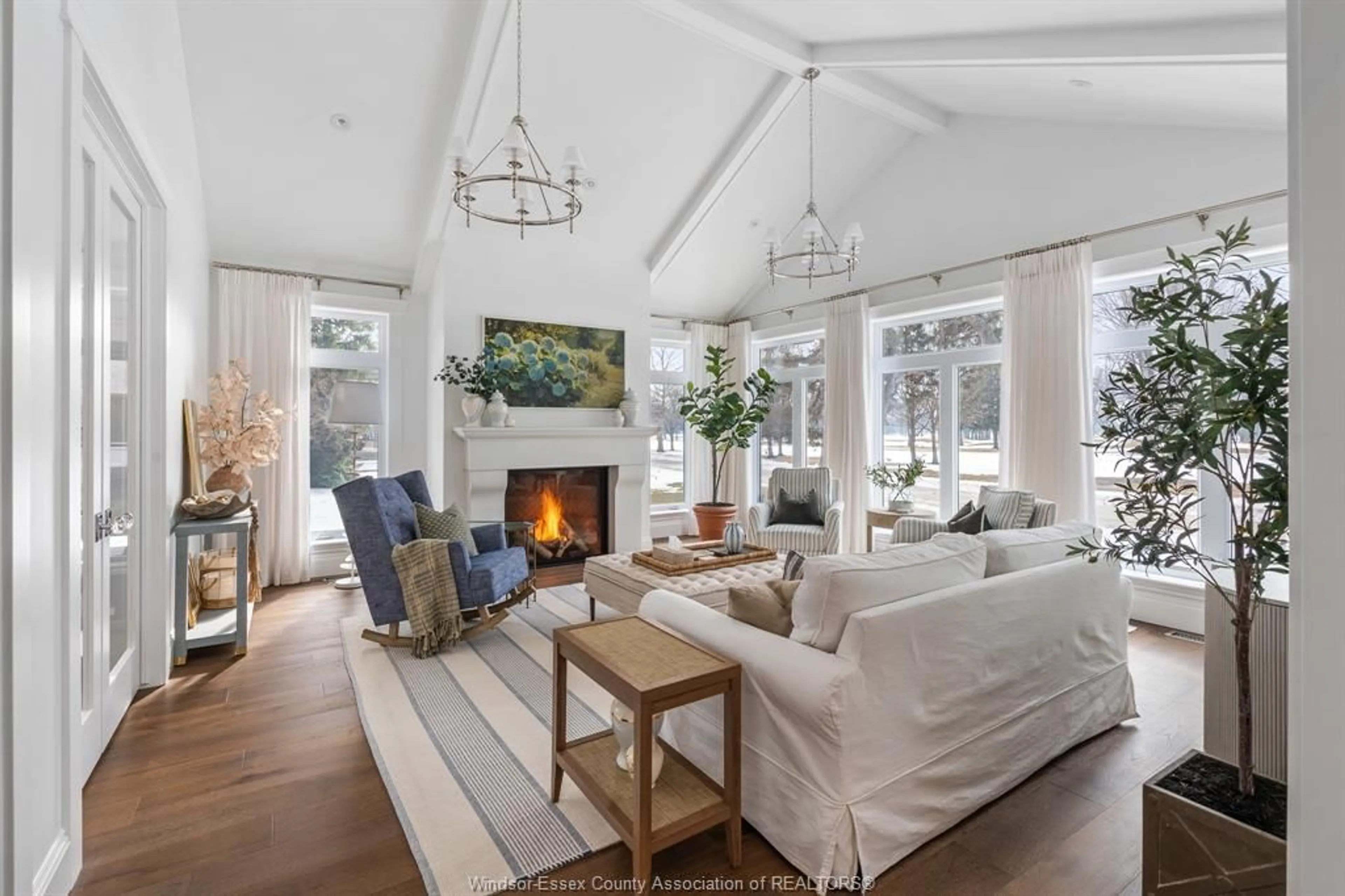 Living room with furniture, unknown for 256 PENTILLY Rd, Tecumseh Ontario N8N 2K9