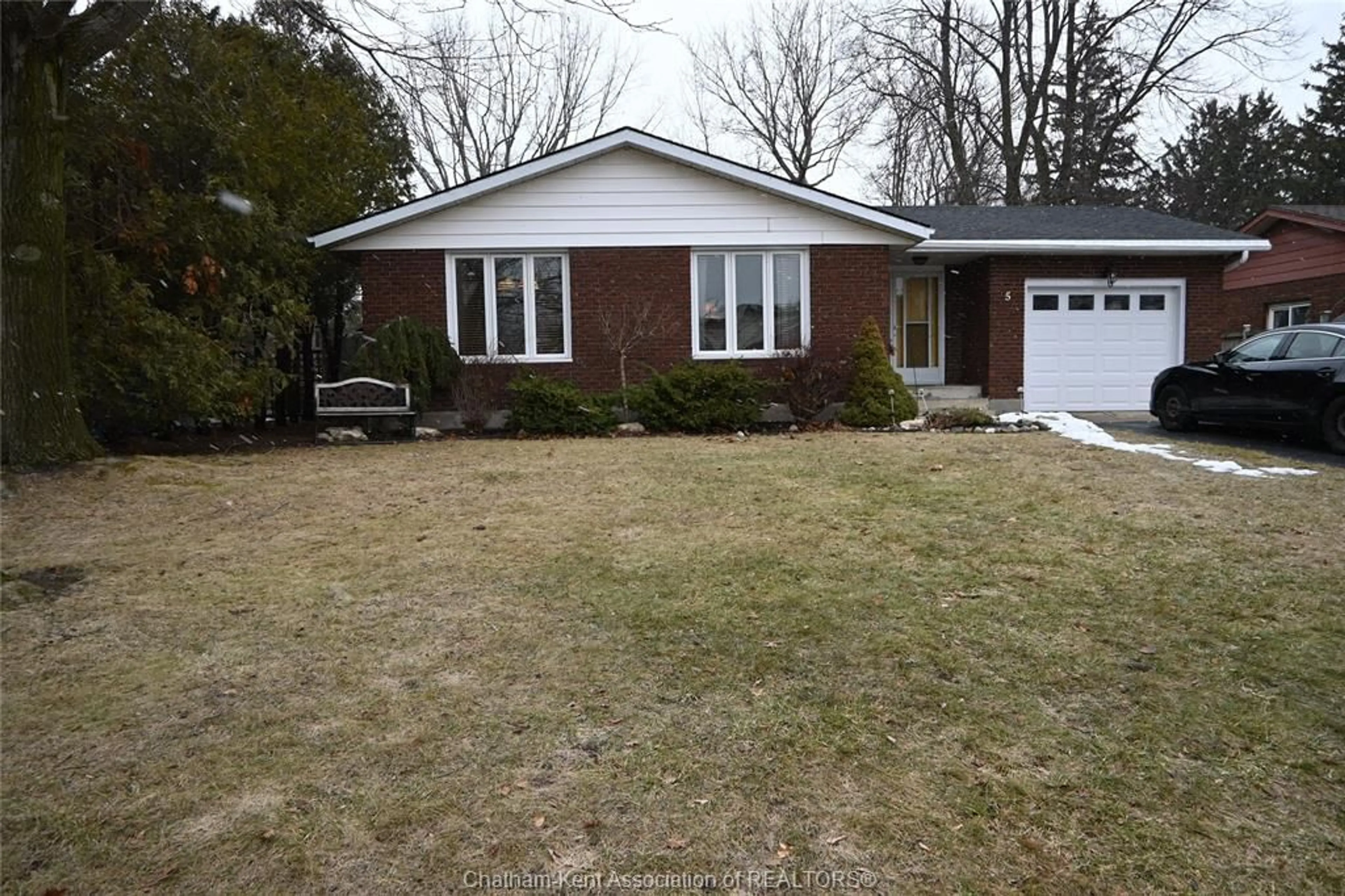 Home with brick exterior material, street for 5 Bernard Ave, Ridgetown Ontario N0P 2C0
