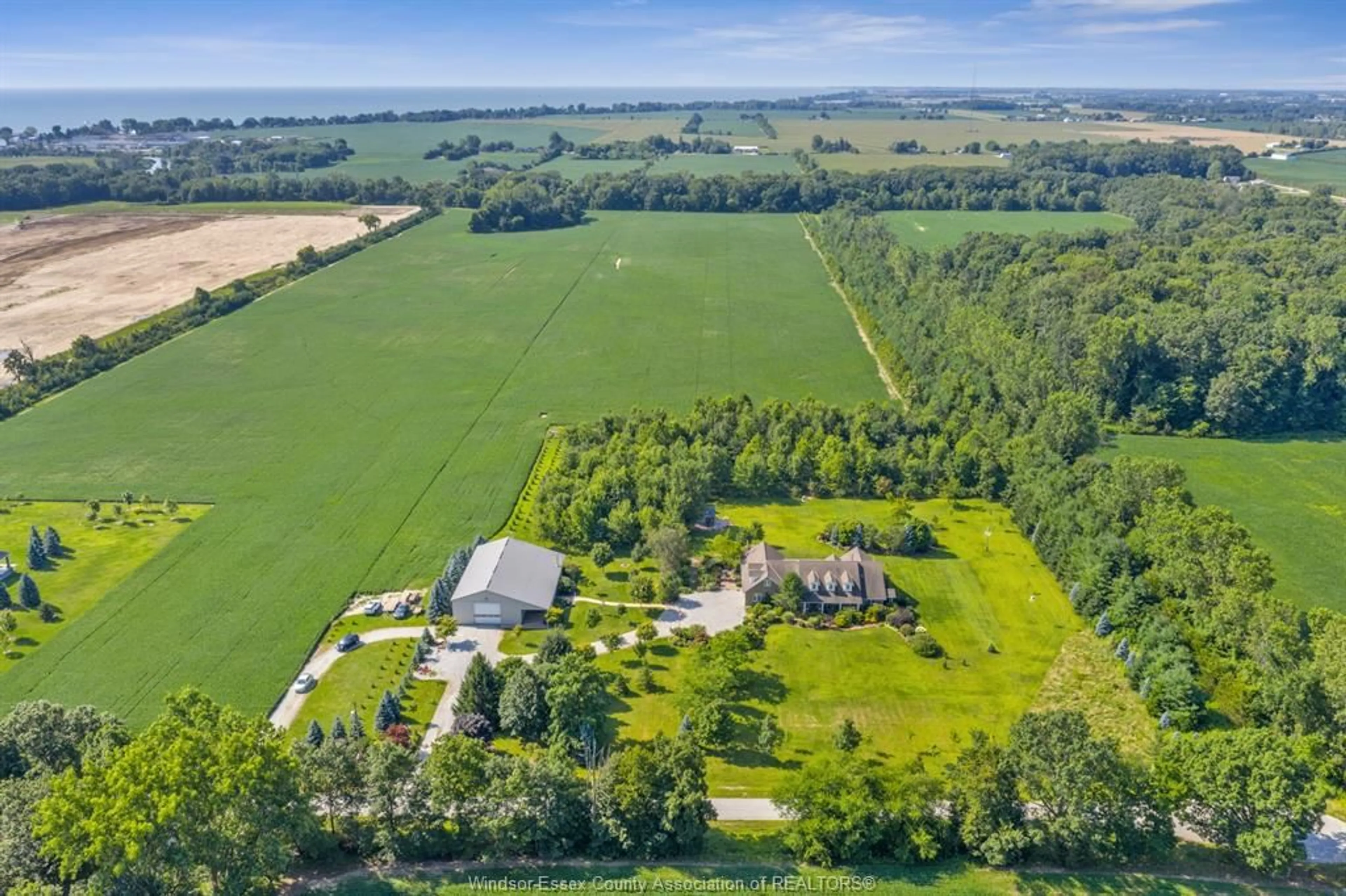 A pic from outside/outdoor area/front of a property/back of a property/a pic from drone, unknown for 2310 Hickson Rd., Leamington Ontario N0P 2P0