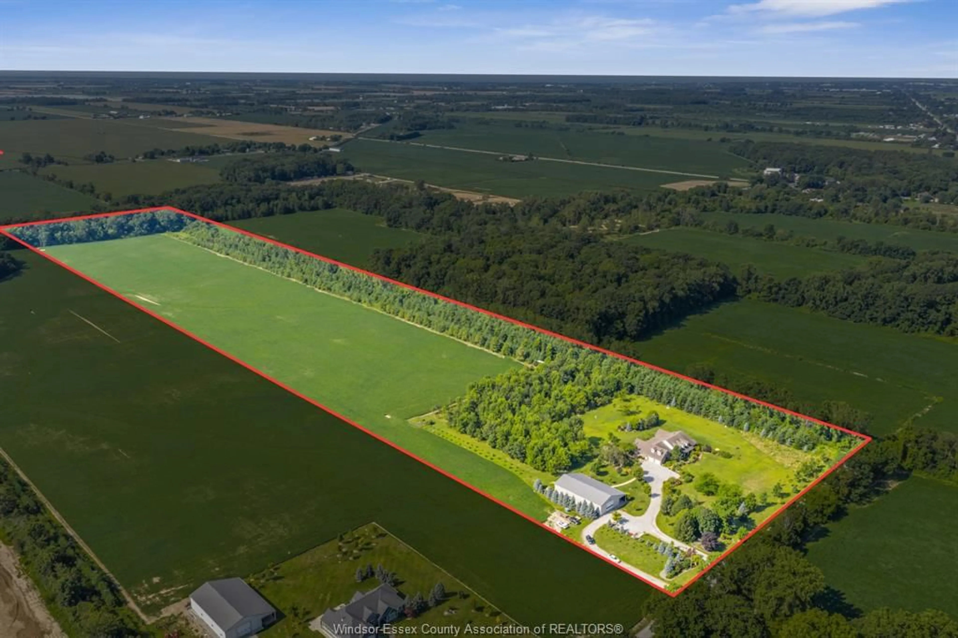 A pic from outside/outdoor area/front of a property/back of a property/a pic from drone, unknown for 2310 Hickson Rd., Leamington Ontario N0P 2P0