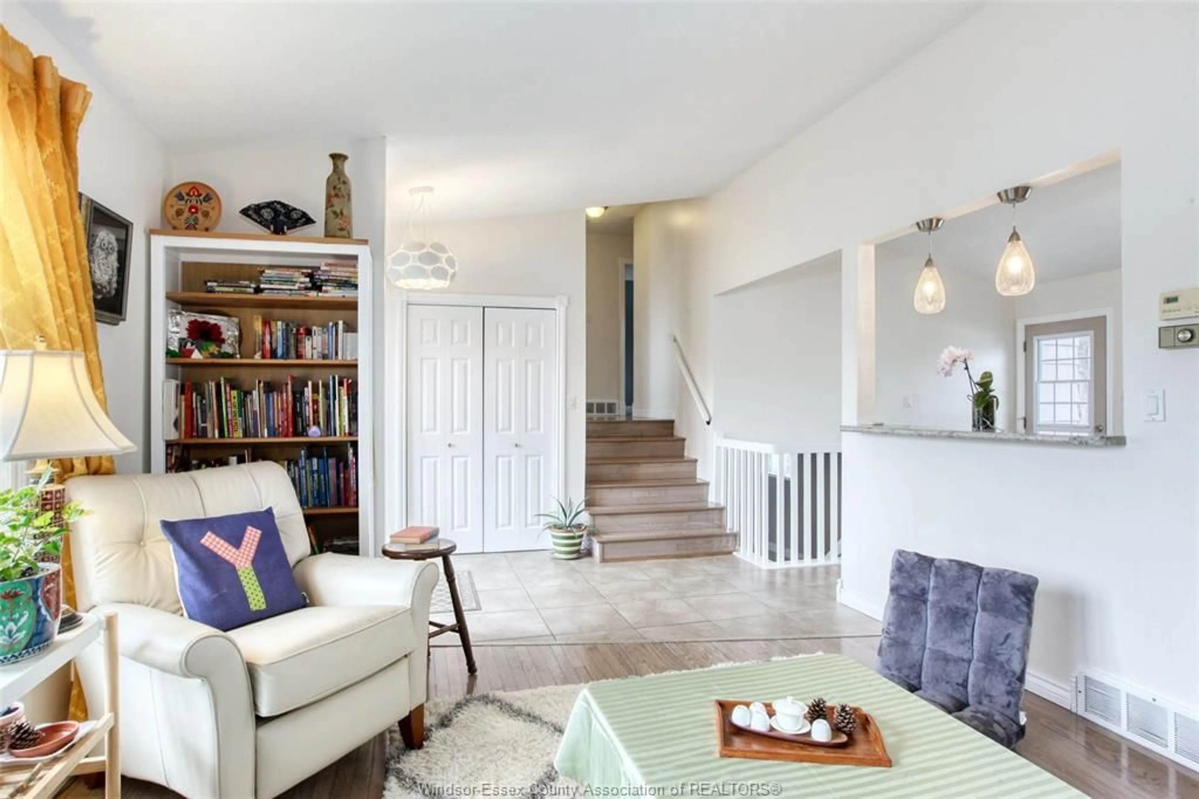 Living room with furniture, unknown for 62 Virginia Ave., Amherstburg Ontario N9V 3M9