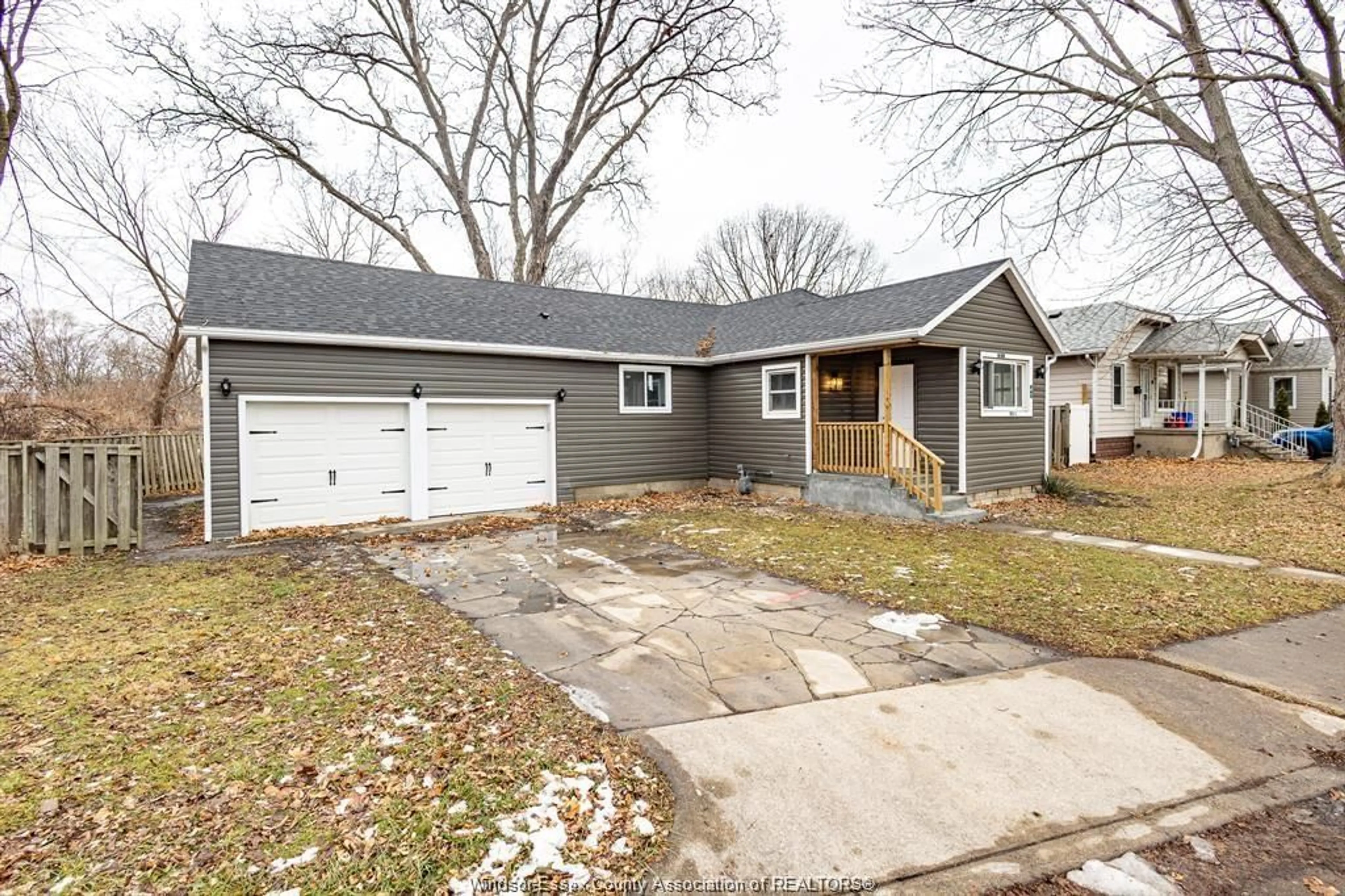 Home with vinyl exterior material, street for 1179 PRADO Pl, Windsor Ontario N8S 2H9