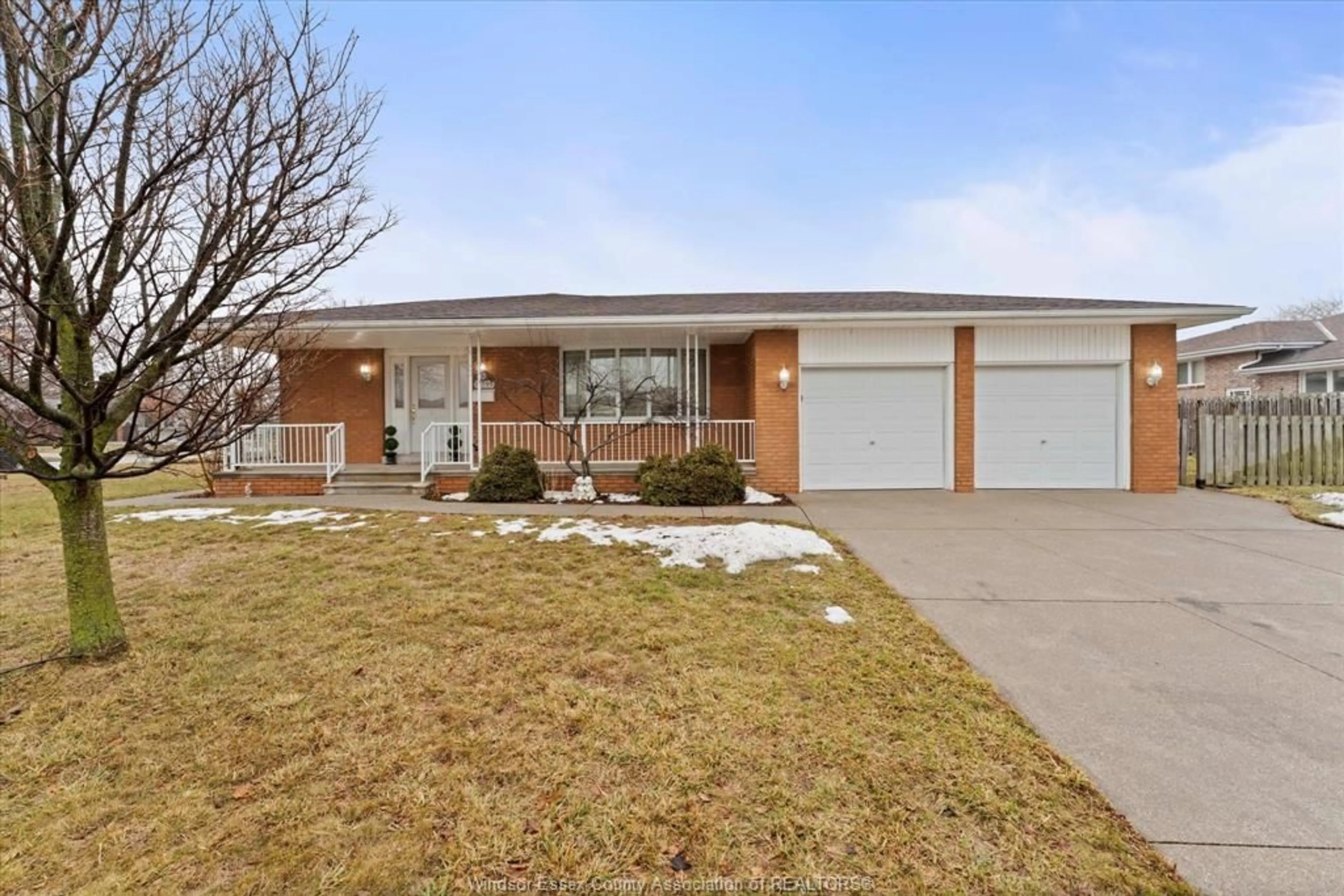 Home with brick exterior material, street for 10795 ATWATER Cres, Windsor Ontario N8R 1N8