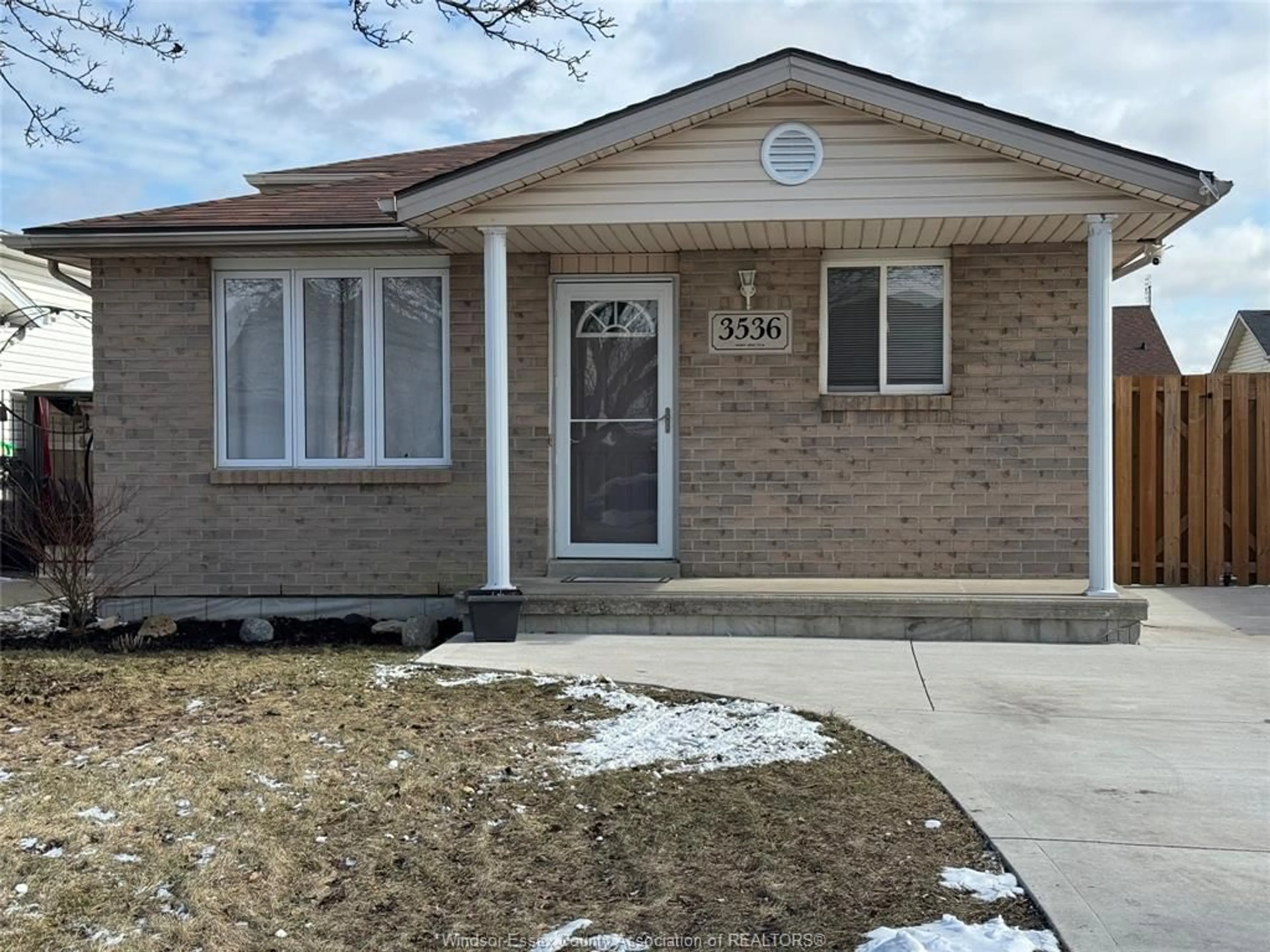 Home with brick exterior material, street for 3536 INNERKIP Cres, Windsor Ontario N8W 5V1