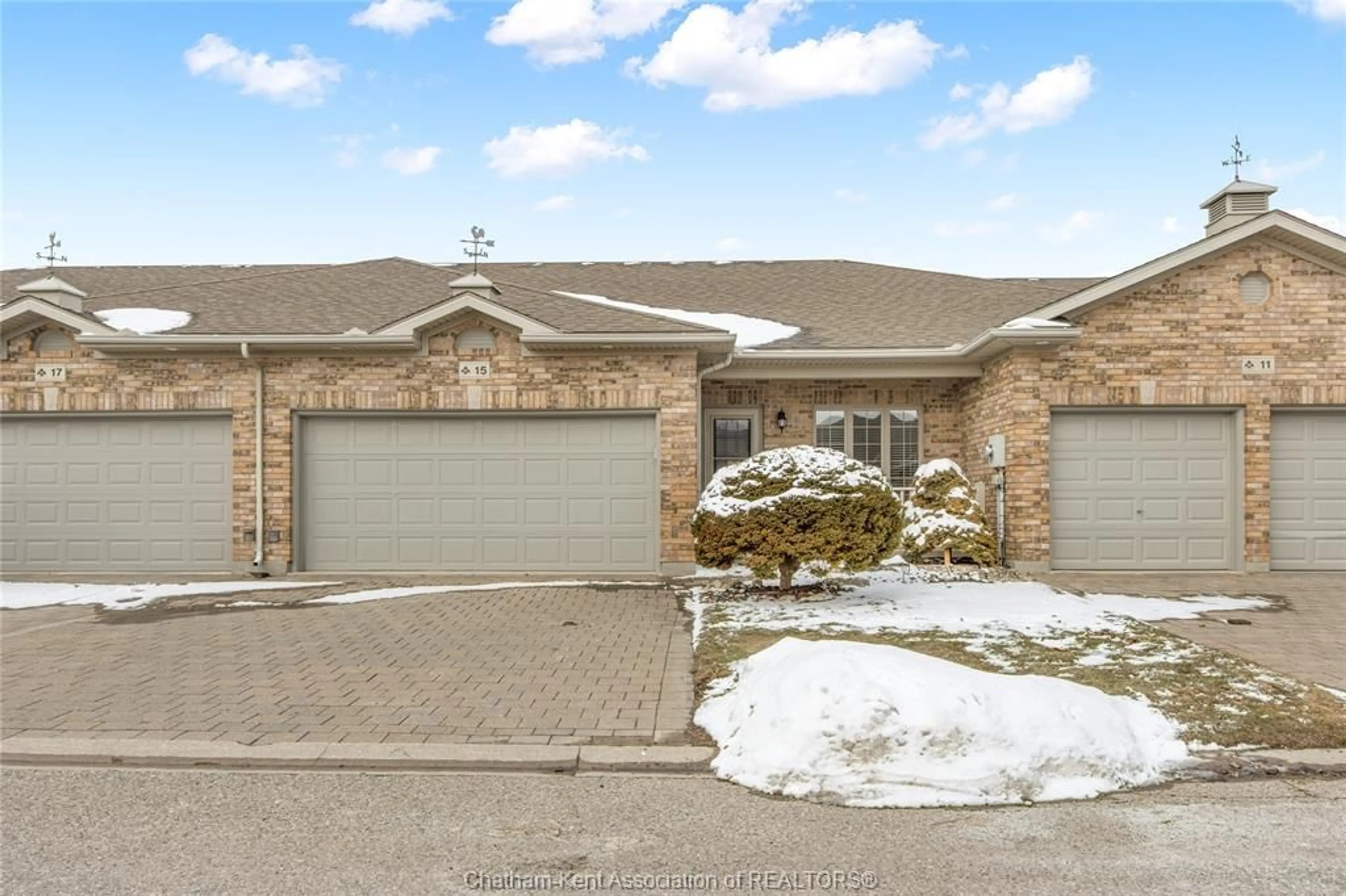 Home with brick exterior material, street for 15 HOME Pl, Chatham Ontario N7L 5P4