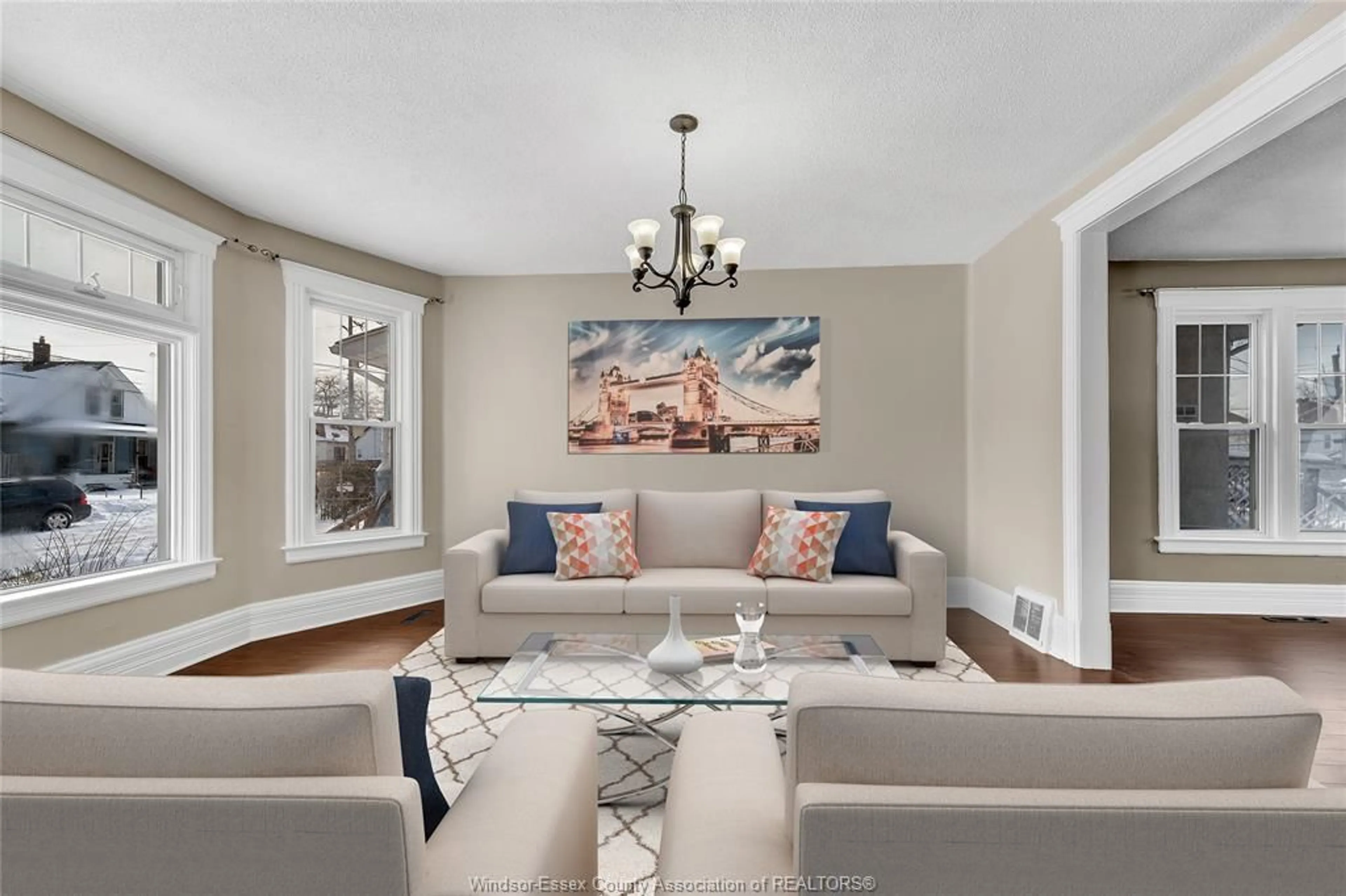 Living room with furniture, unknown for 444 ELLIOTT STREET WEST, Windsor Ontario N9A 5Z2