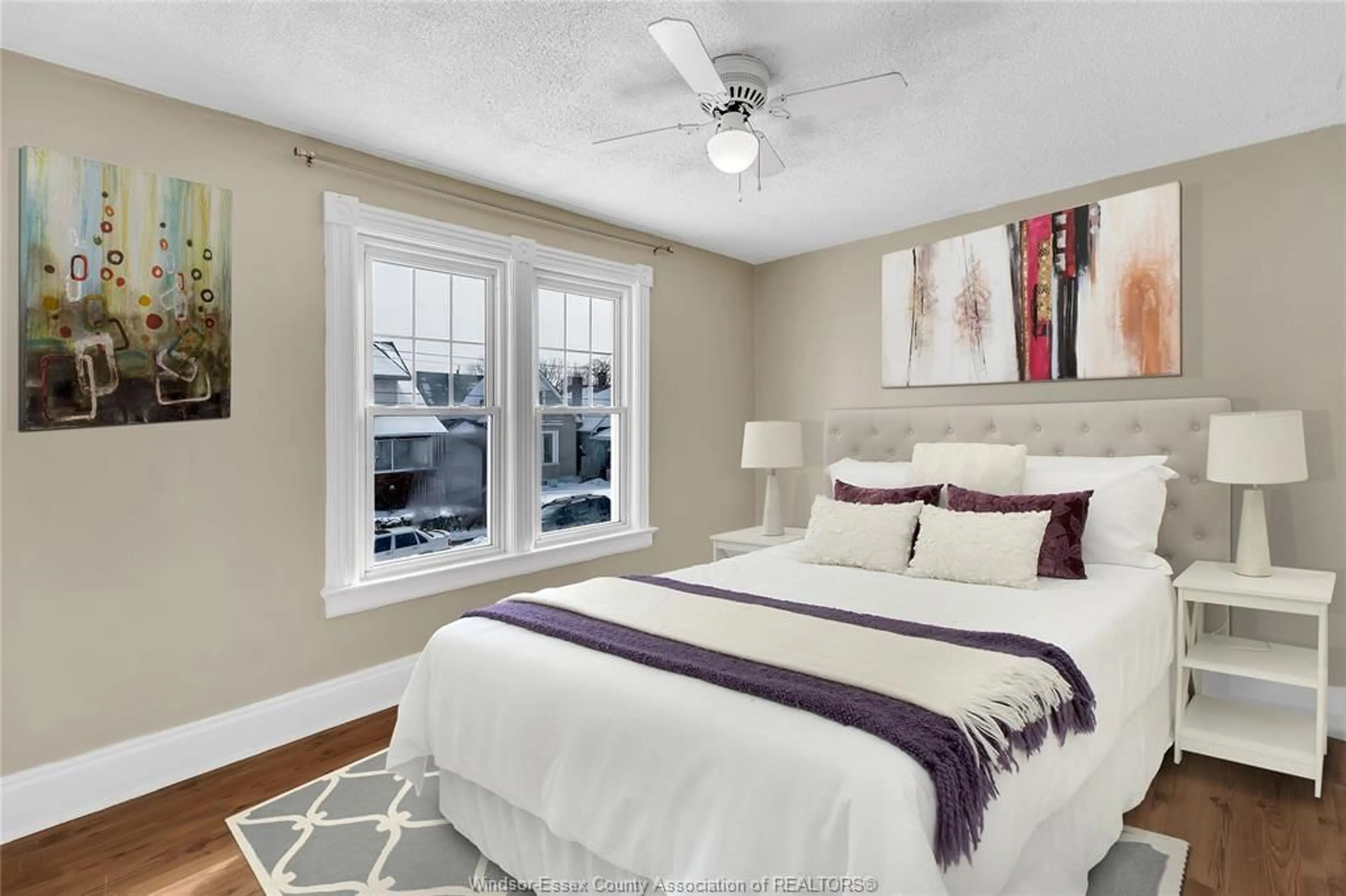 Bedroom with bed, unknown for 444 ELLIOTT STREET WEST, Windsor Ontario N9A 5Z2