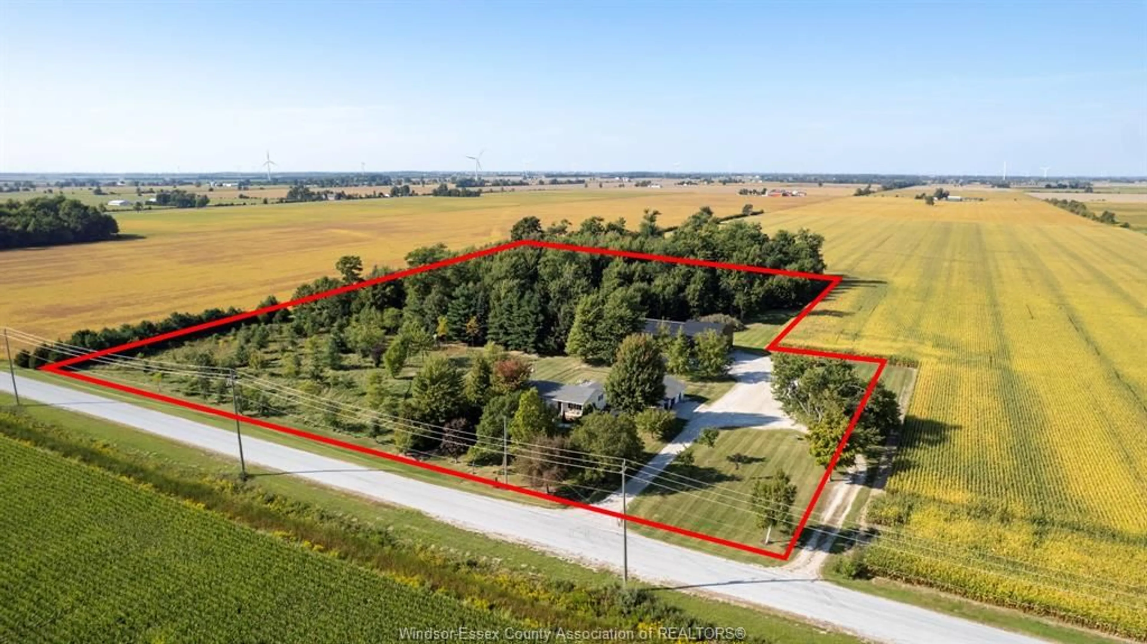 A pic from outside/outdoor area/front of a property/back of a property/a pic from drone, street for 8146 LAKESHORE RD 311, Staples Ontario N0P 2J0