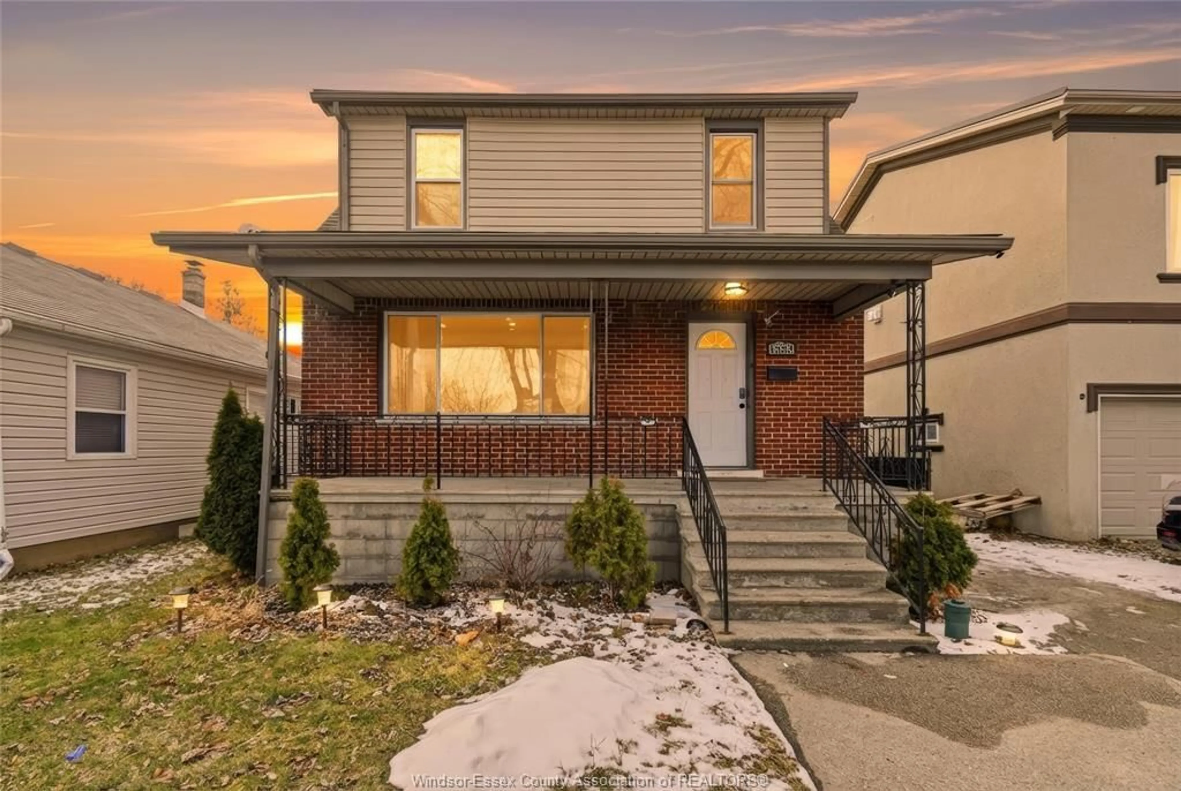 Home with brick exterior material, street for 1535 ROSSINI, Windsor Ontario N8Y 3A1