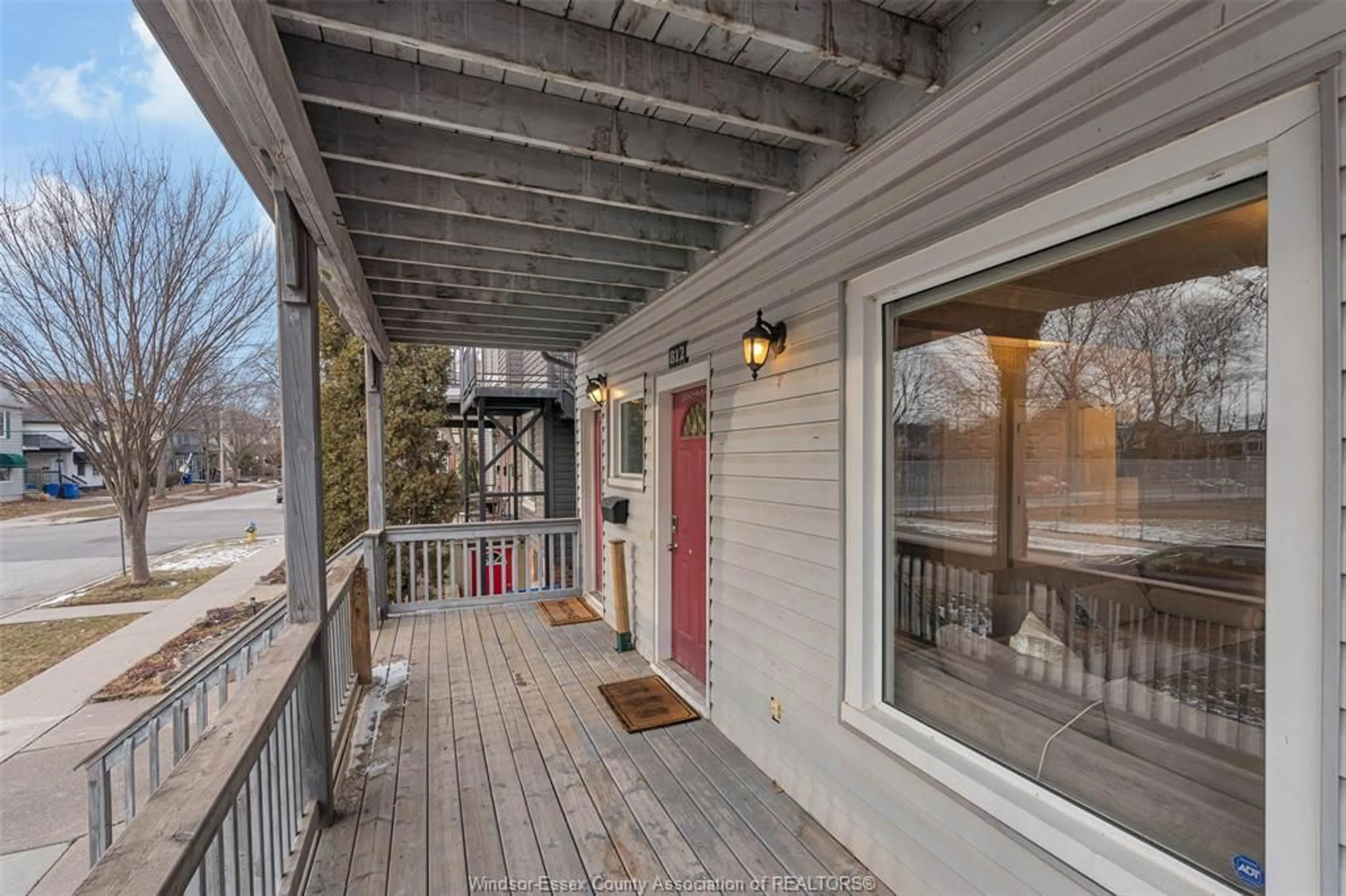 Patio, street for 810-812 Chilver Rd, Windsor Ontario N8Y 2K4