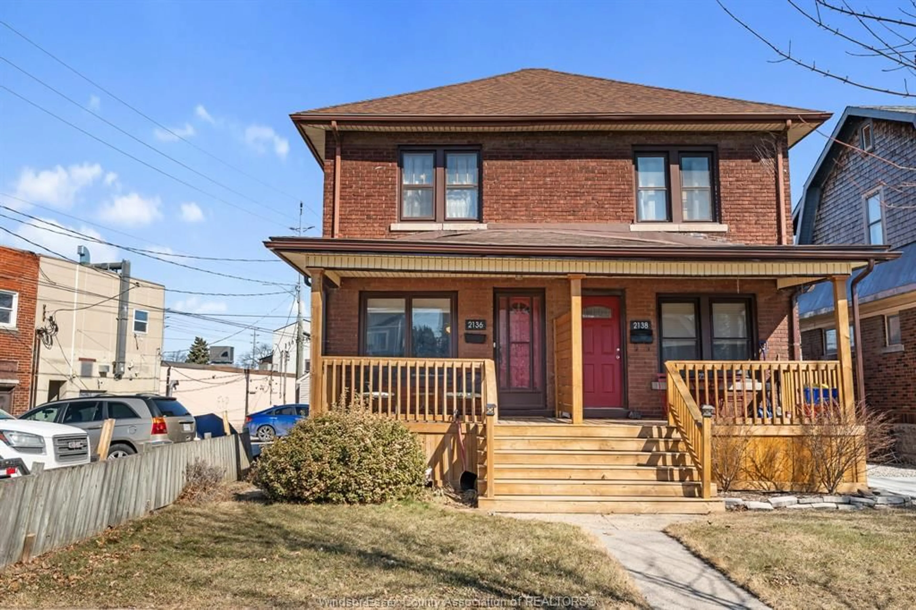 Home with brick exterior material, street for 2136 Lincoln Rd, Windsor Ontario N8W 2R1
