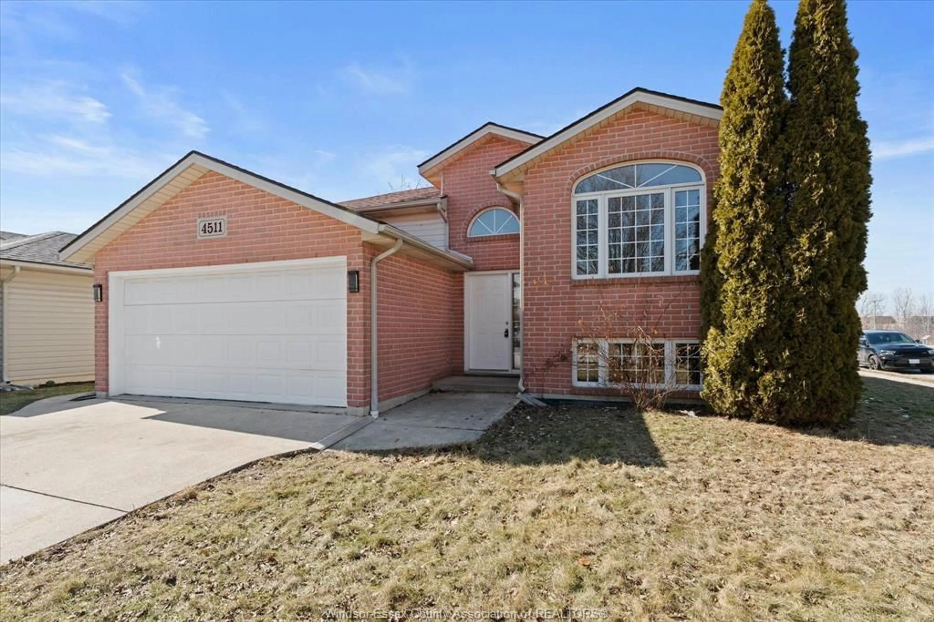 Home with brick exterior material, street for 4511 SASSAFRAS, Windsor Ontario N9G 3C9