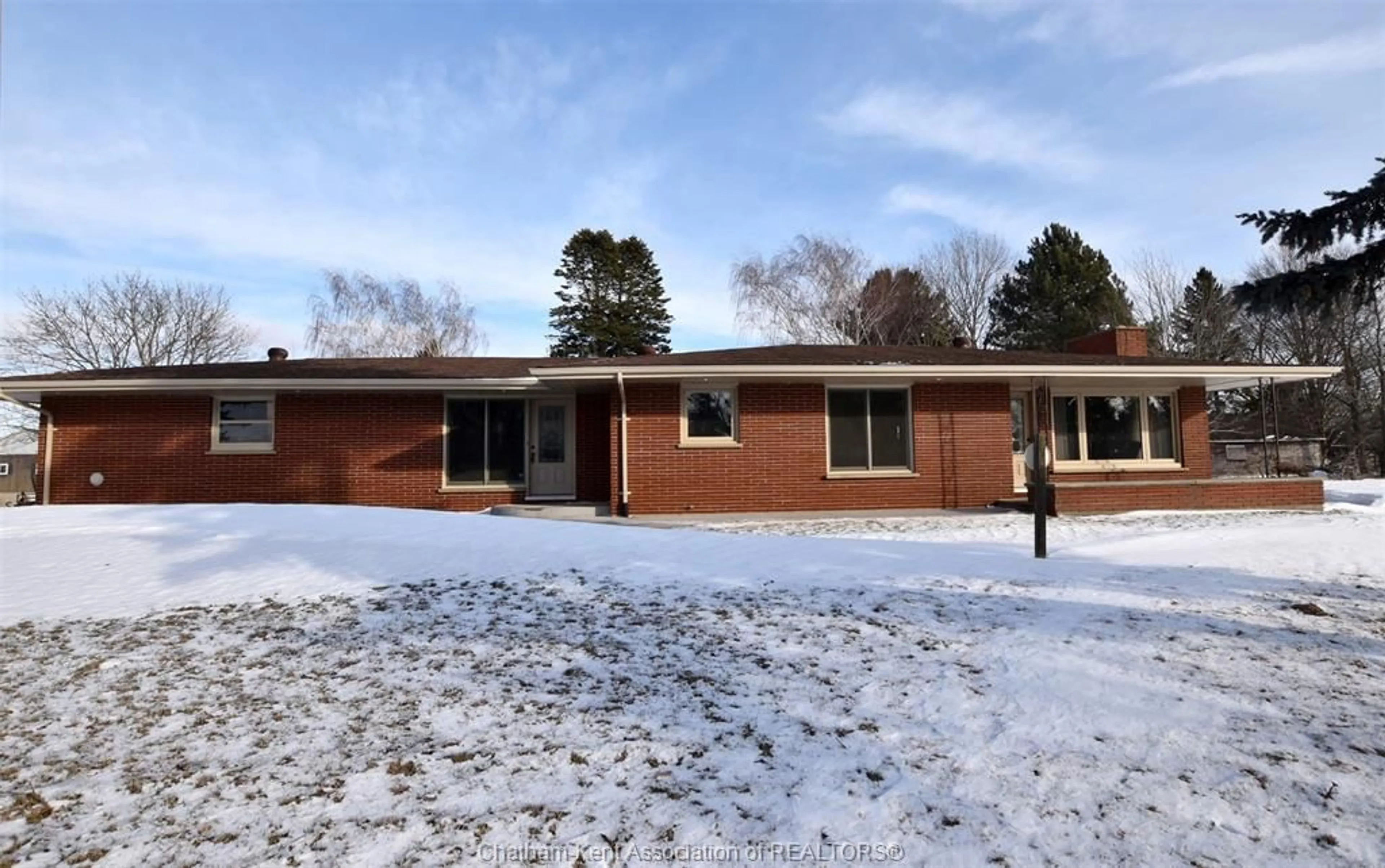 Home with brick exterior material, building for 8673 Talbot Trail, Cedar Springs Ontario N0P 1A0