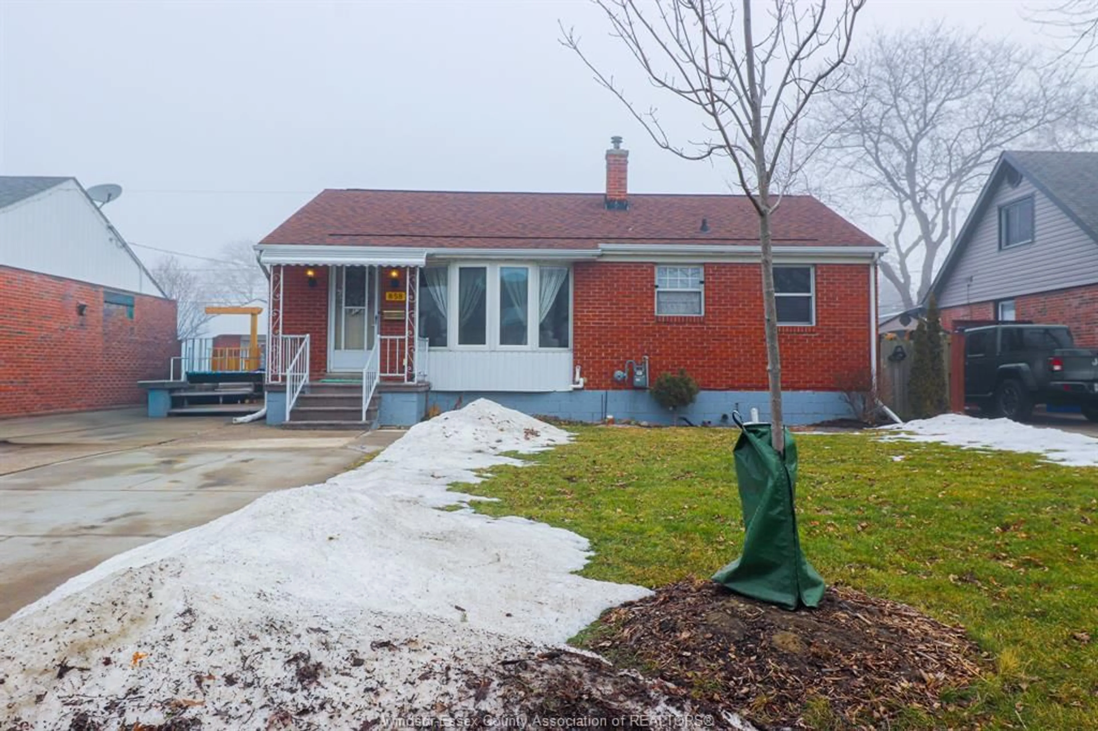 Home with brick exterior material, street for 858 LAPORTE, Windsor Ontario N8S 3R4