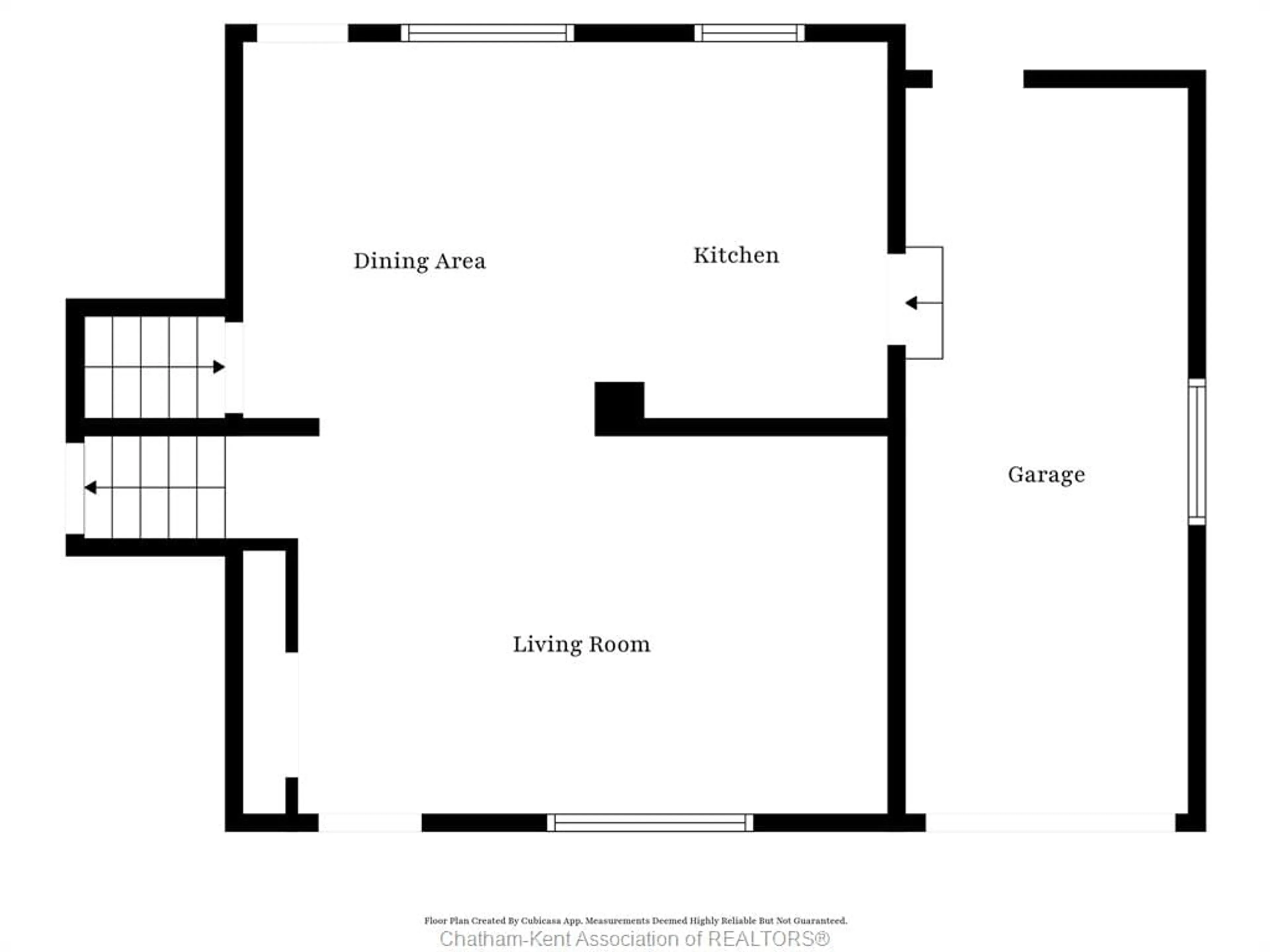 Floor plan for 10 Cardinal Cres, Chatham Ontario N7L 3V3